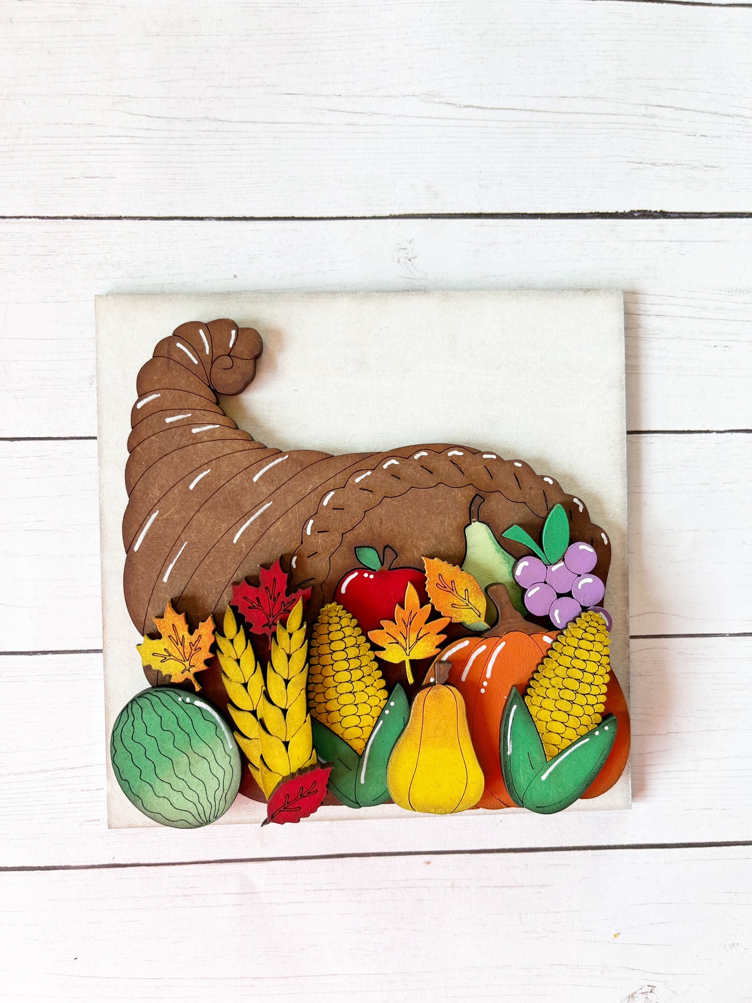 Fall and Thanksgiving Interchangeable Ladder Tile