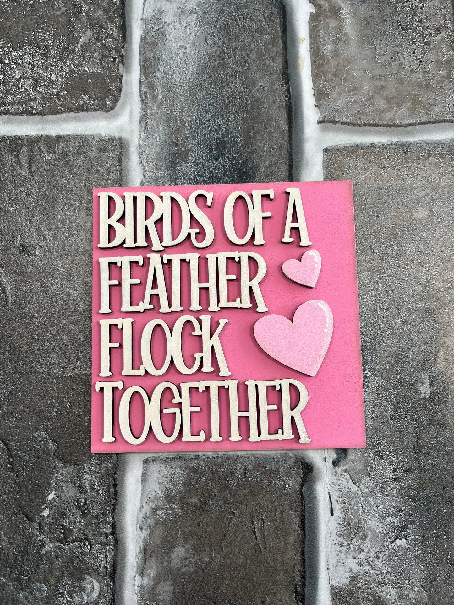 Birds Feather Flock Ladder Tile