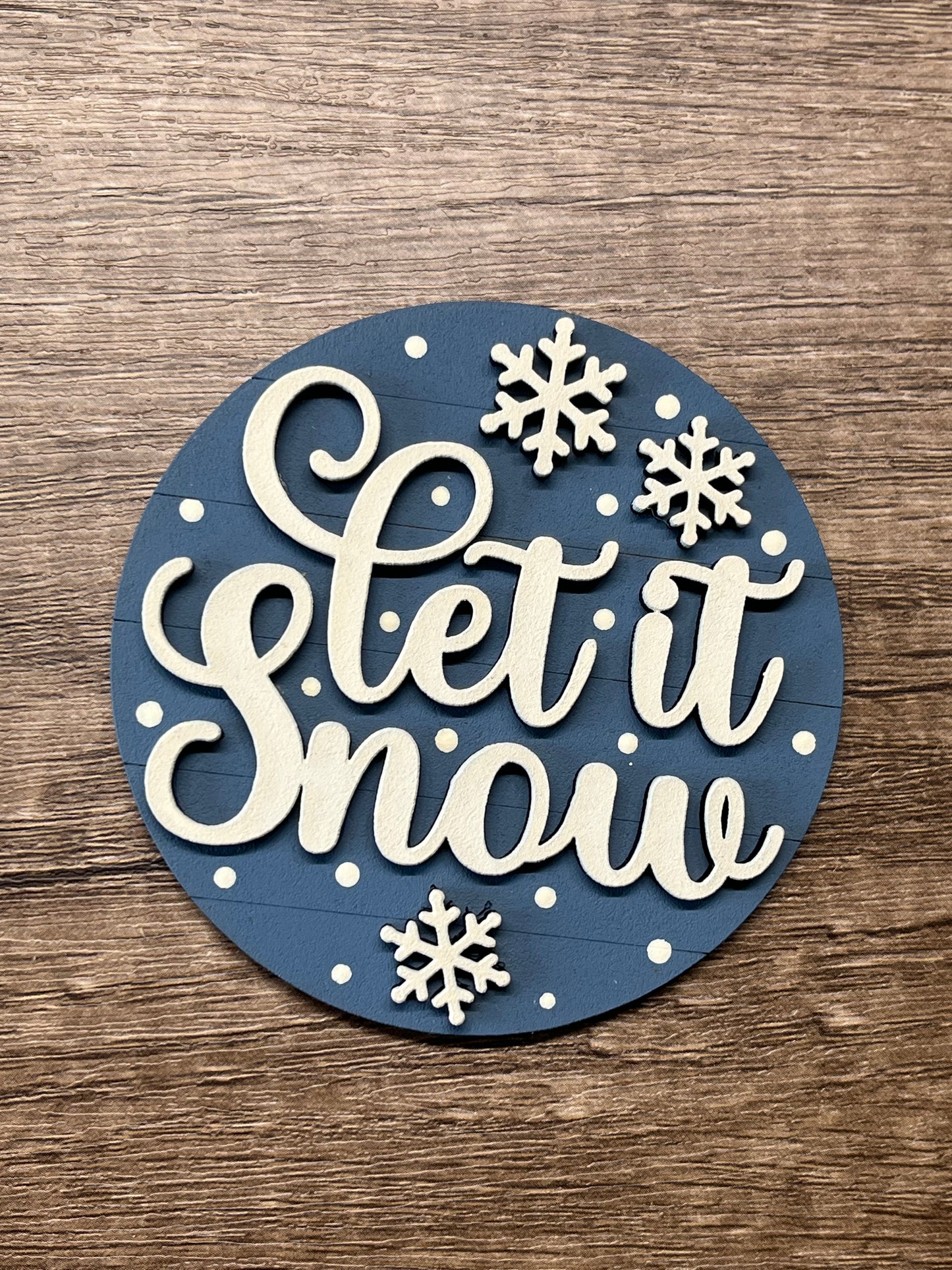 Let It Snow Seasonal Round