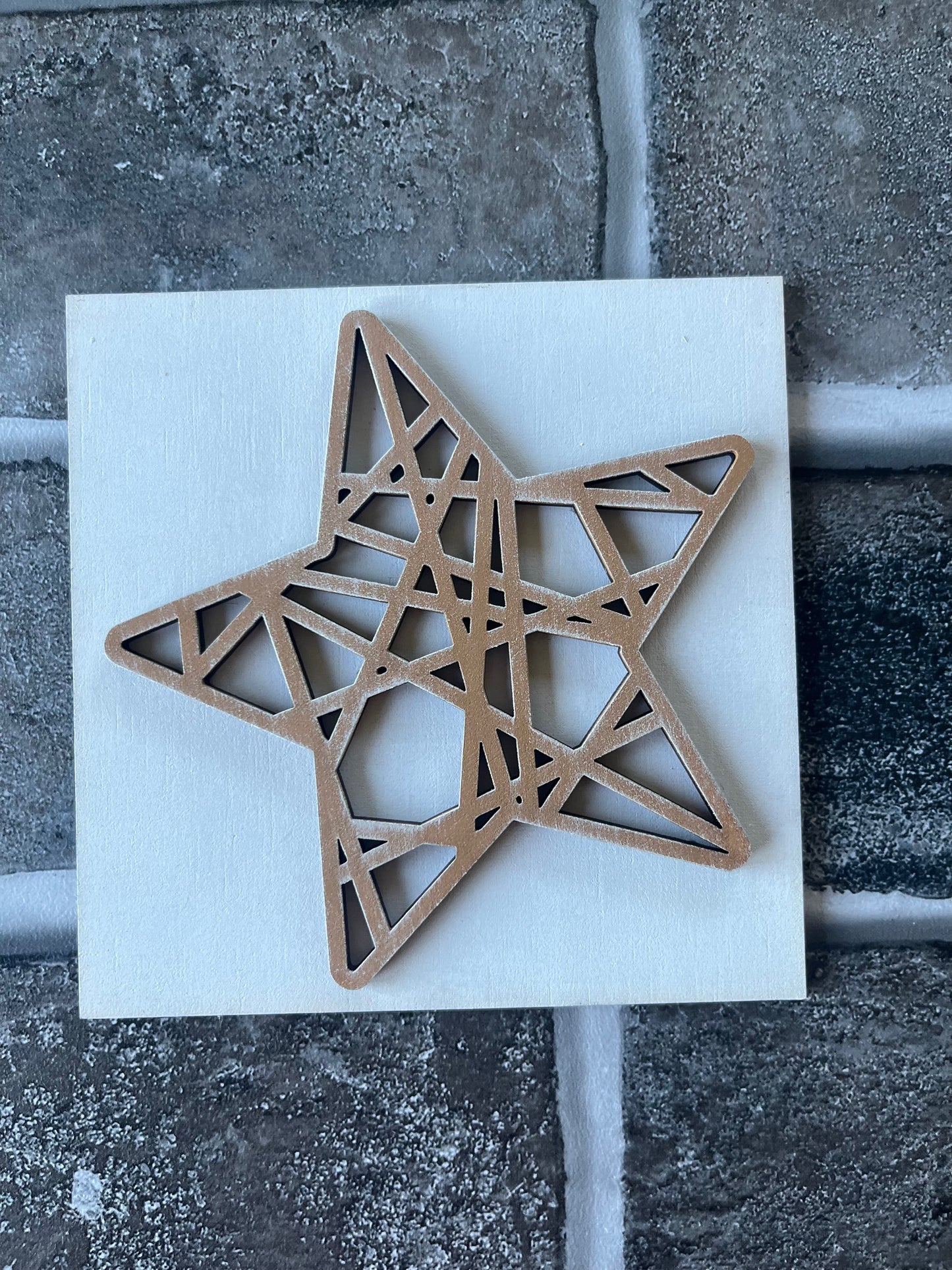 Rustic Star Ladder