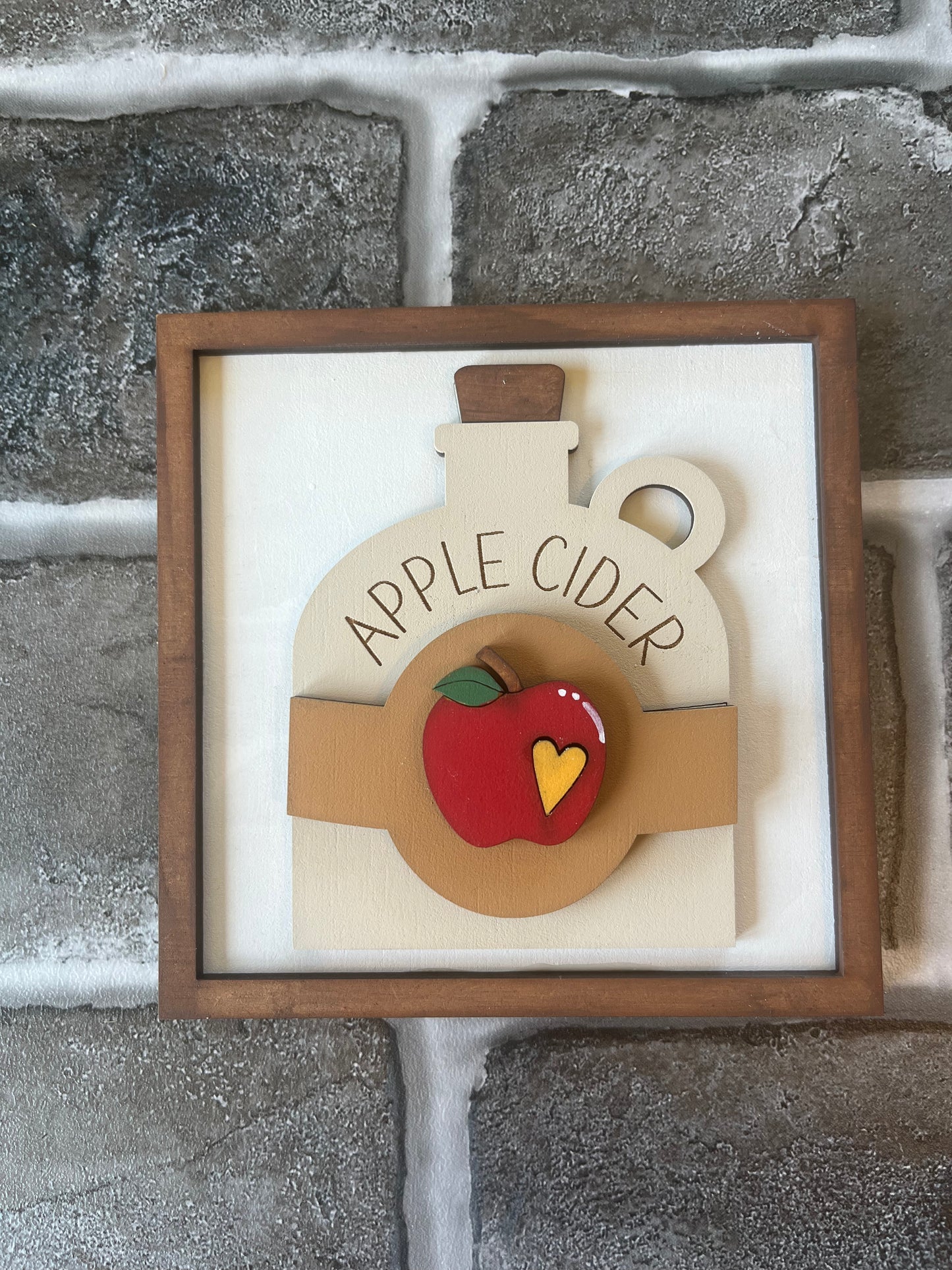 Apple Cider Jug Ladder Tile