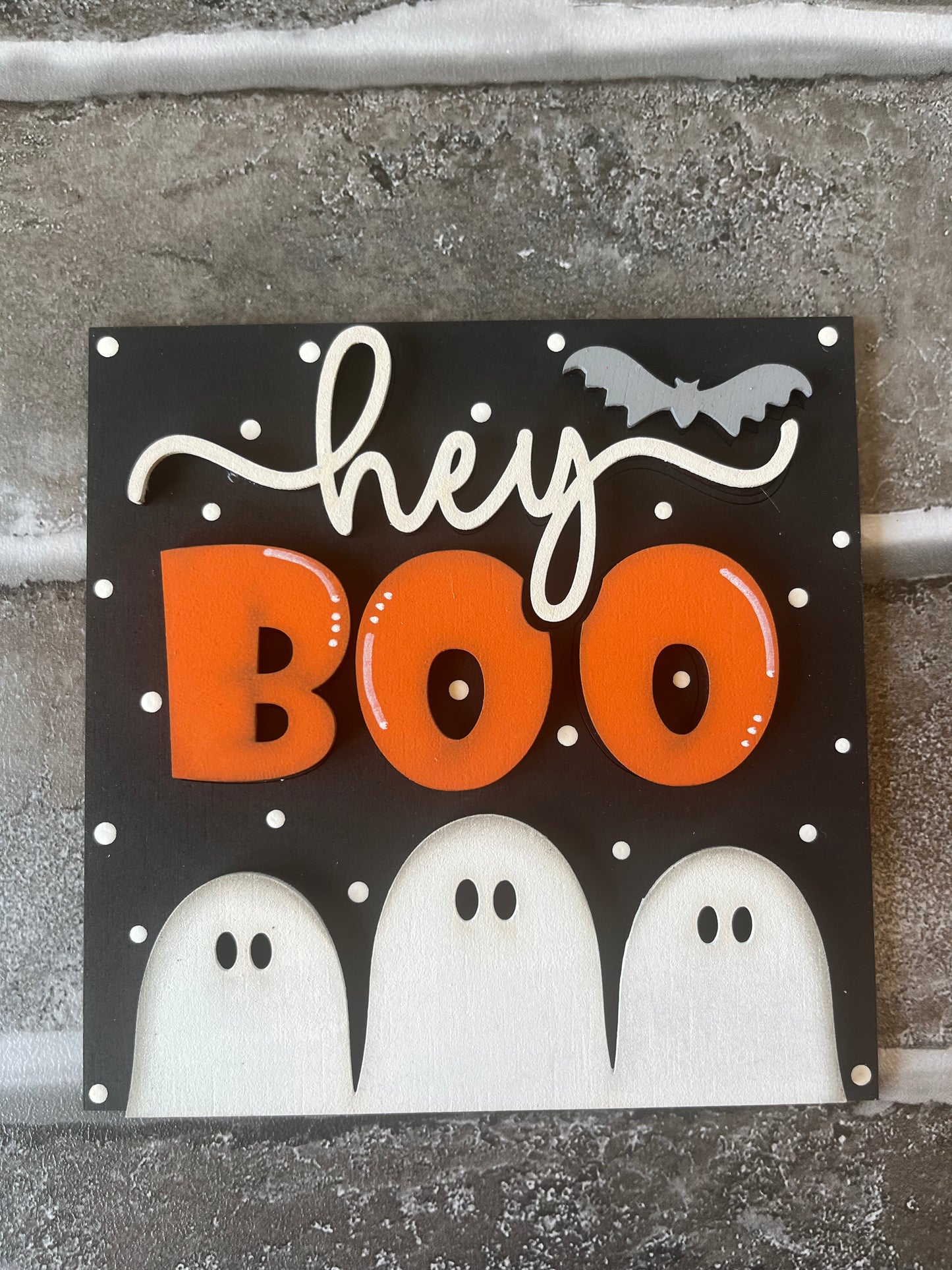 Hey Boo Ladder Tile
