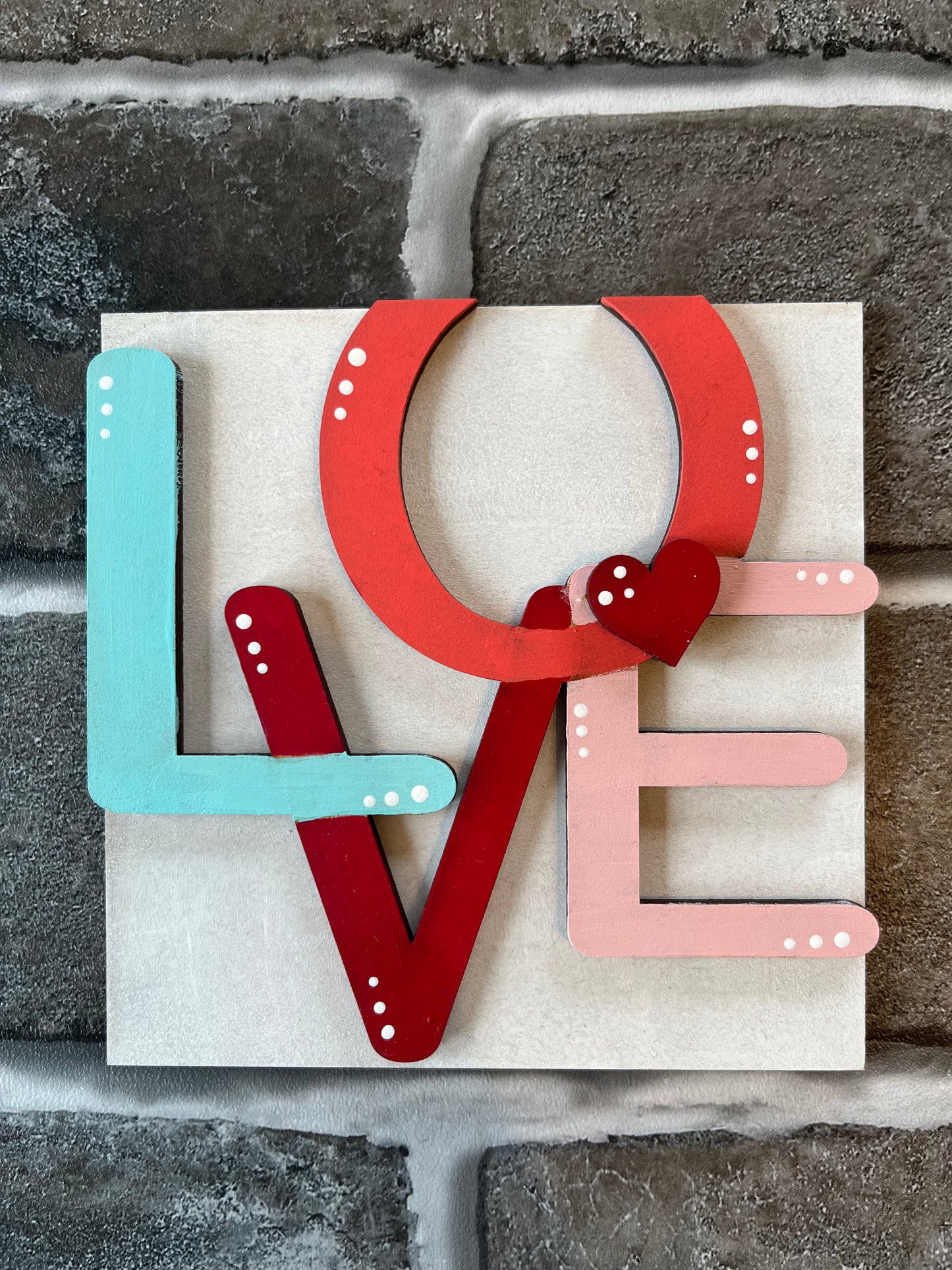 Love Valentine's Ladder Tile