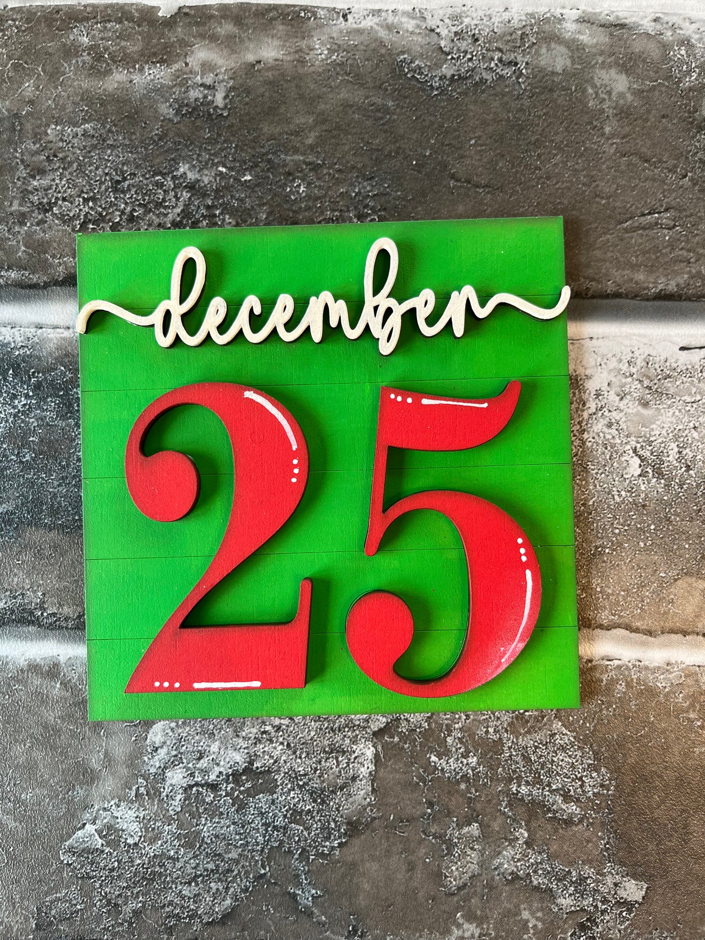 December 25 Ladder Tile