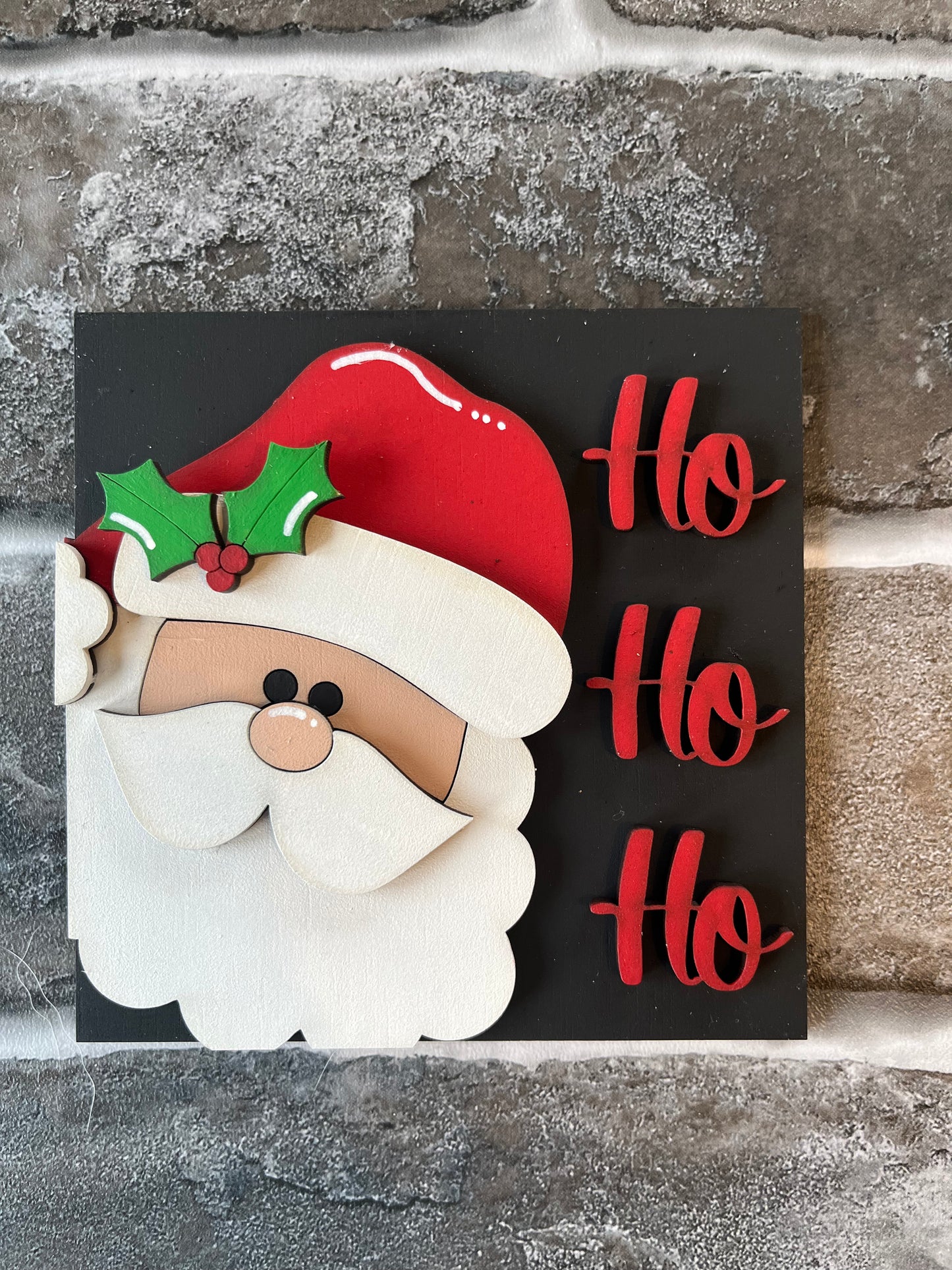 Ho Ho Ho Santa Ladder Tile