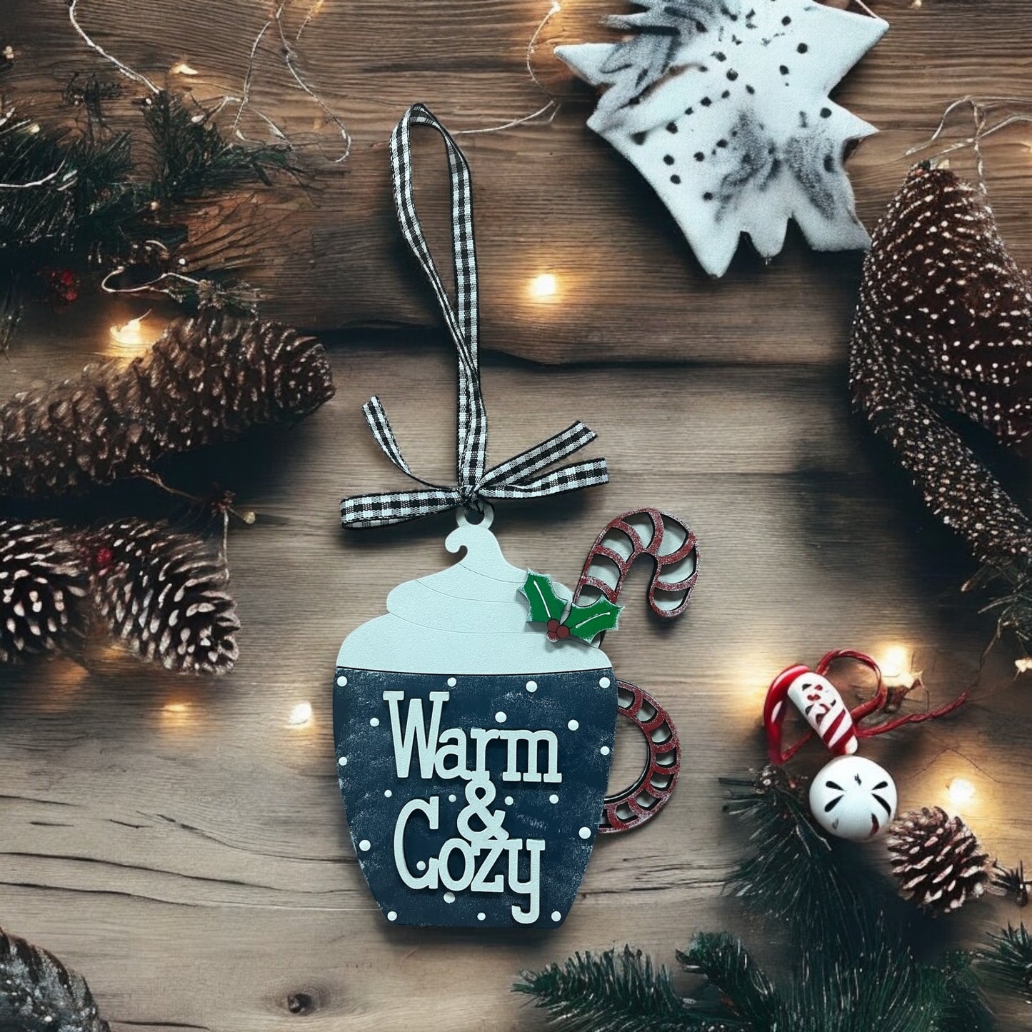 Warm Cozy GIFT CARD Ornament