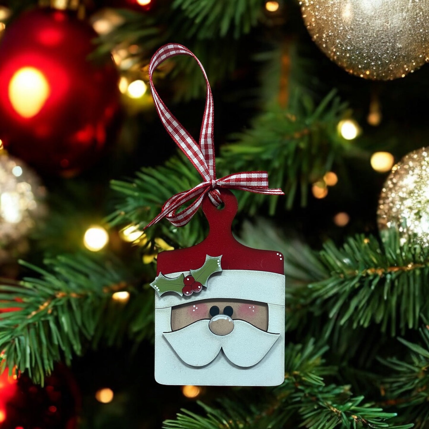 Santa Breadboard Ornament