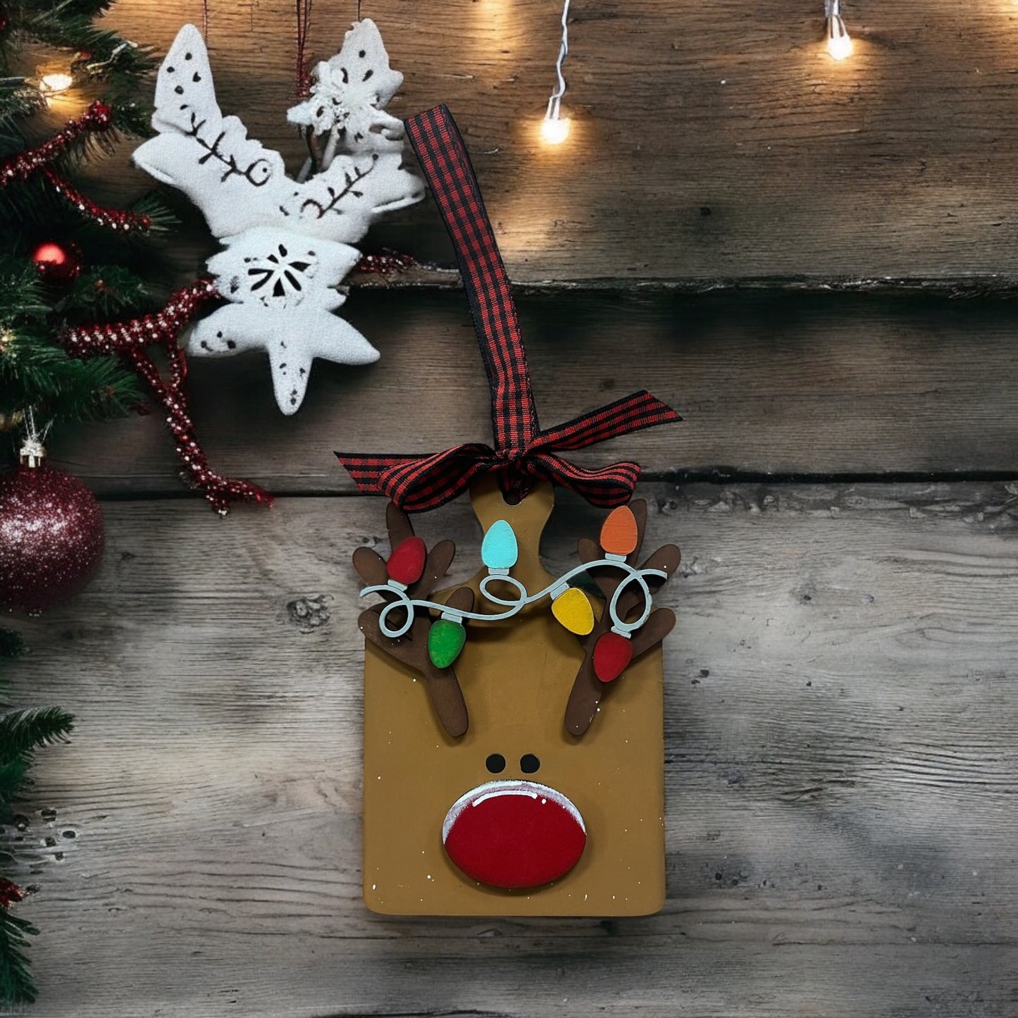 Reindeer Breadboard Ornament