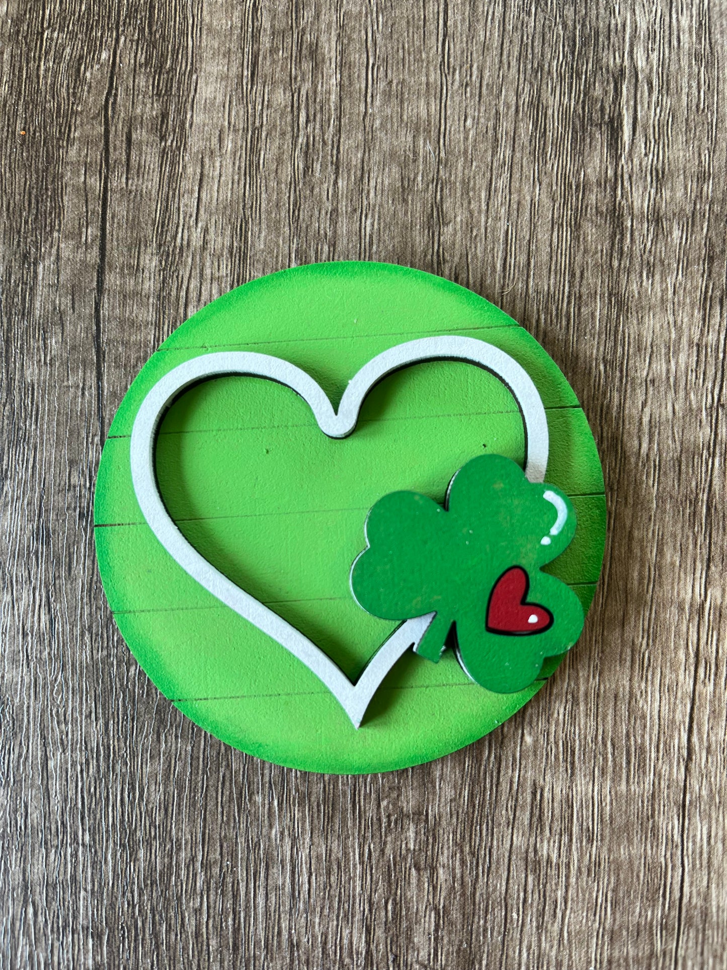 Heart Shamrock Seasonal Round