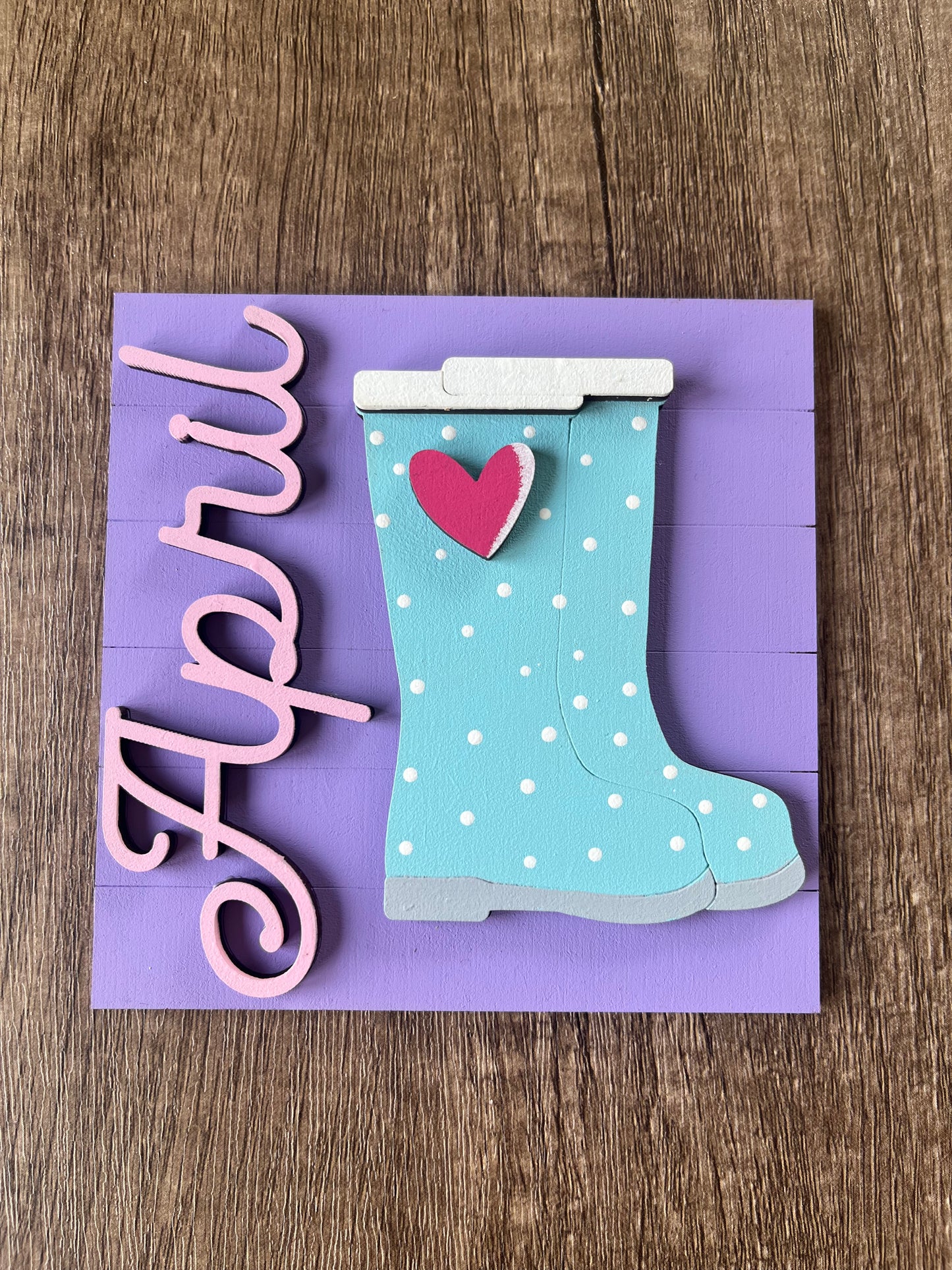 April Boots Ladder Tile