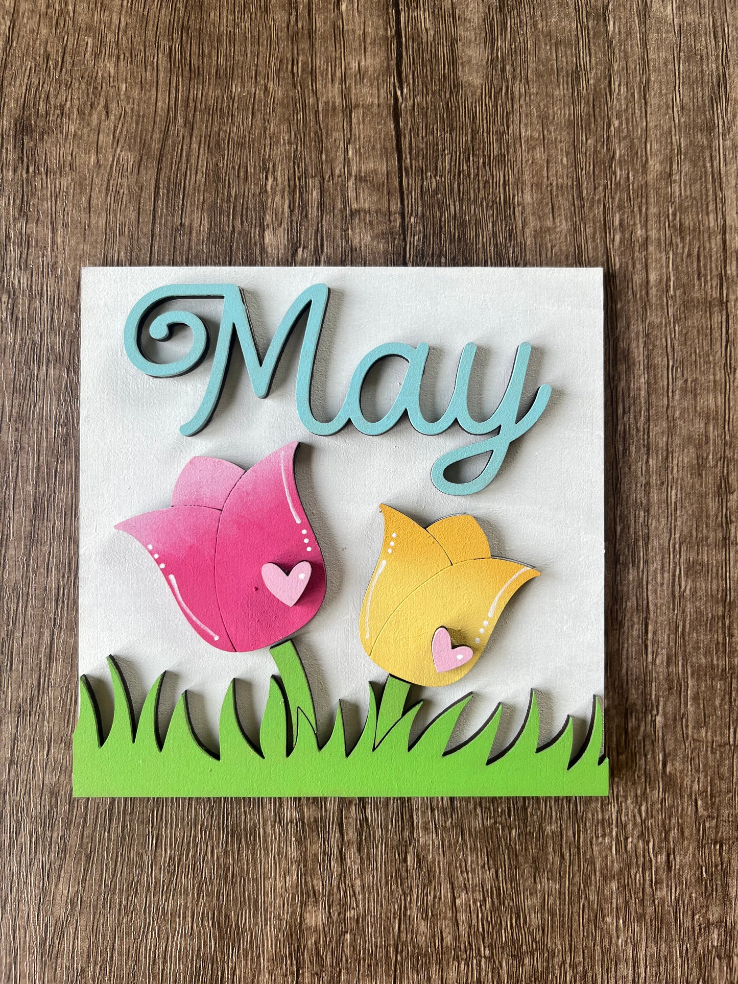 May Flowers Ladder Tile