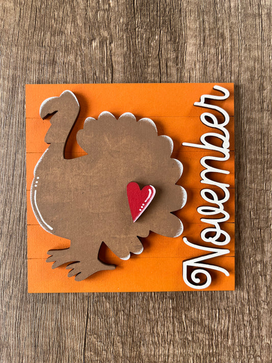November Turkey Ladder Tile