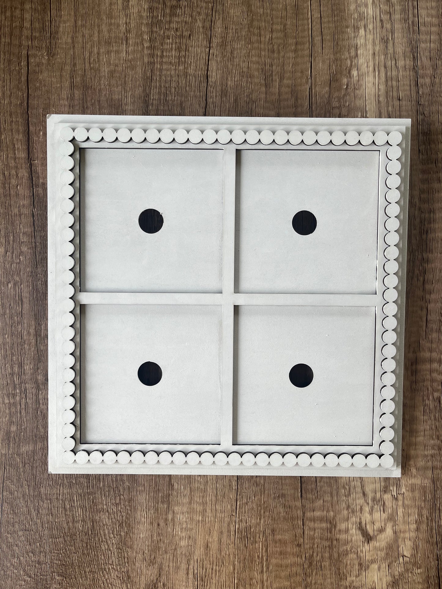 Beaded Four Tile Sign