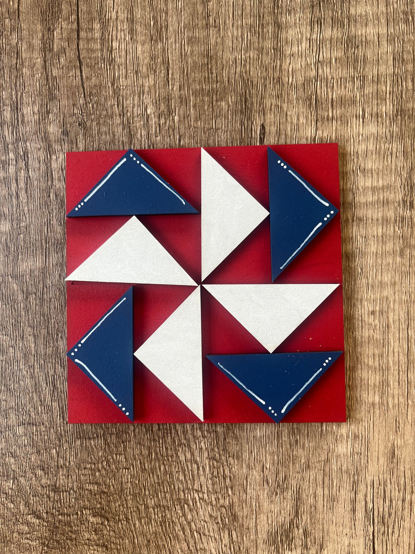 Barn Quilt 2 Ladder Tile