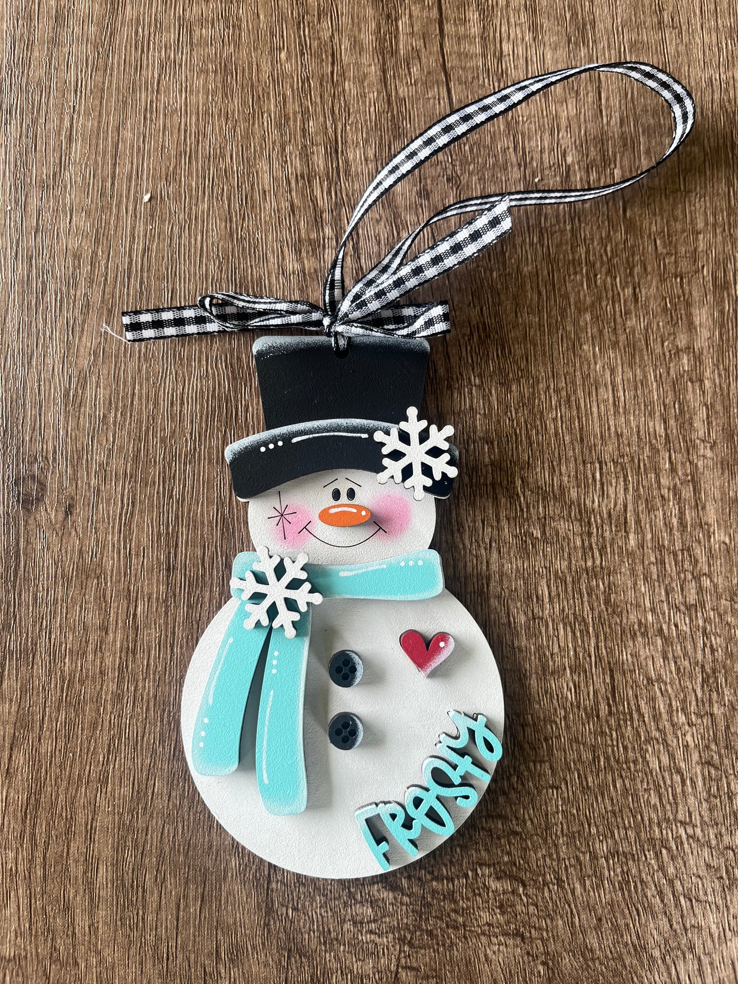 Frosty Snowman Ornament