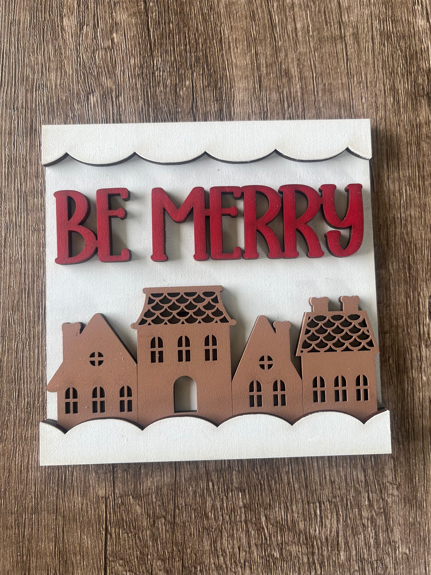 Be Merry Ladder Tile