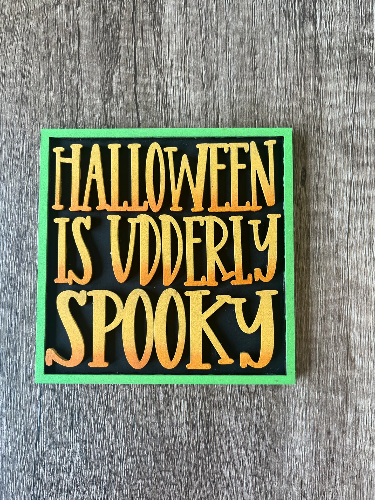 Udderly Spooky Ladder Tile