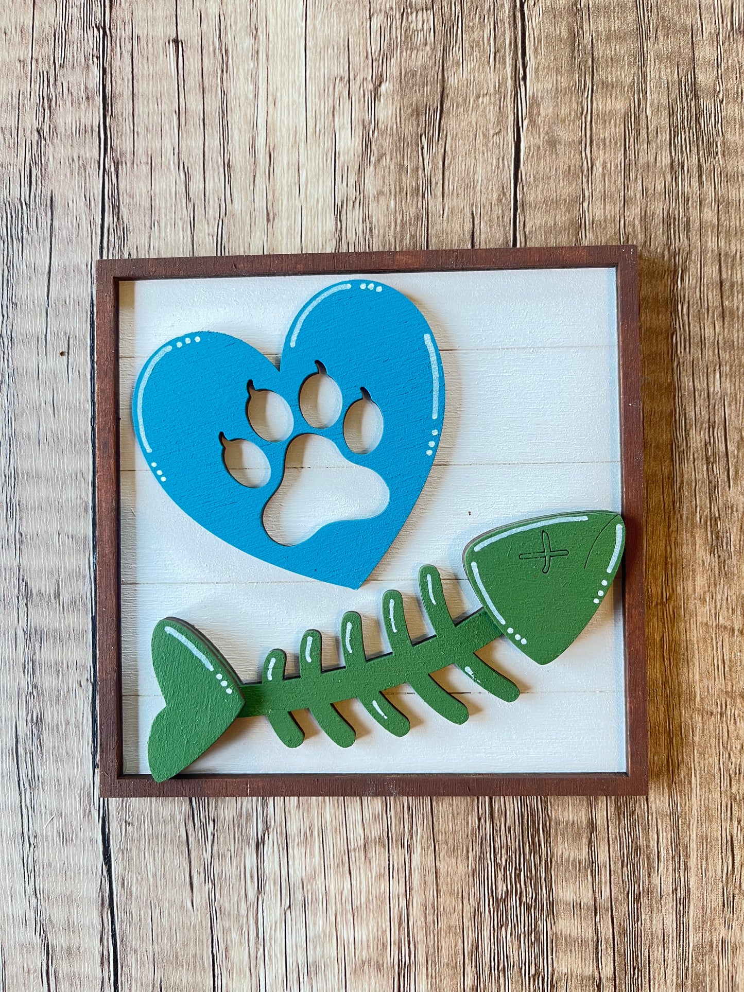 Heart Fish Ladder Tile