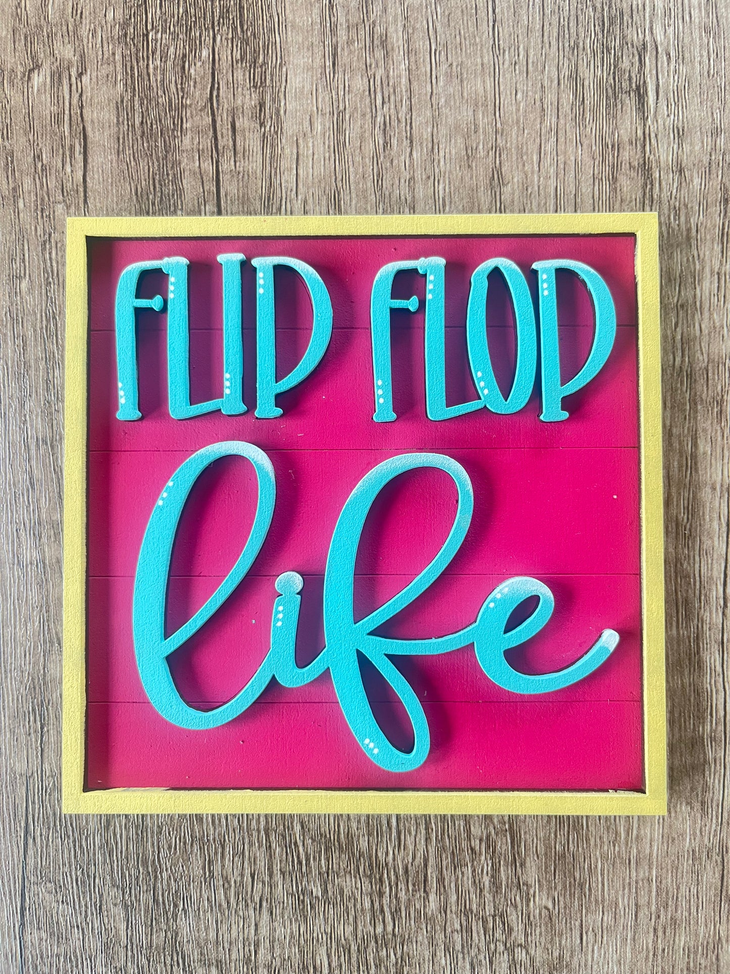Flip Flop Life Ladder Tile