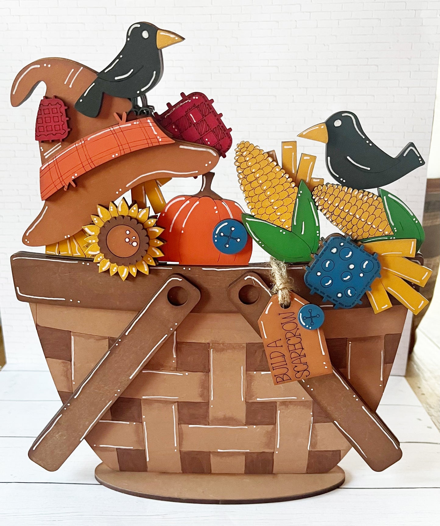 Scarecrow Basket Insert