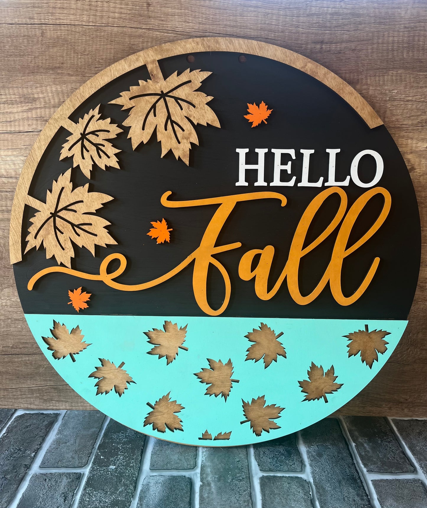 Hello Fall Door Hanger