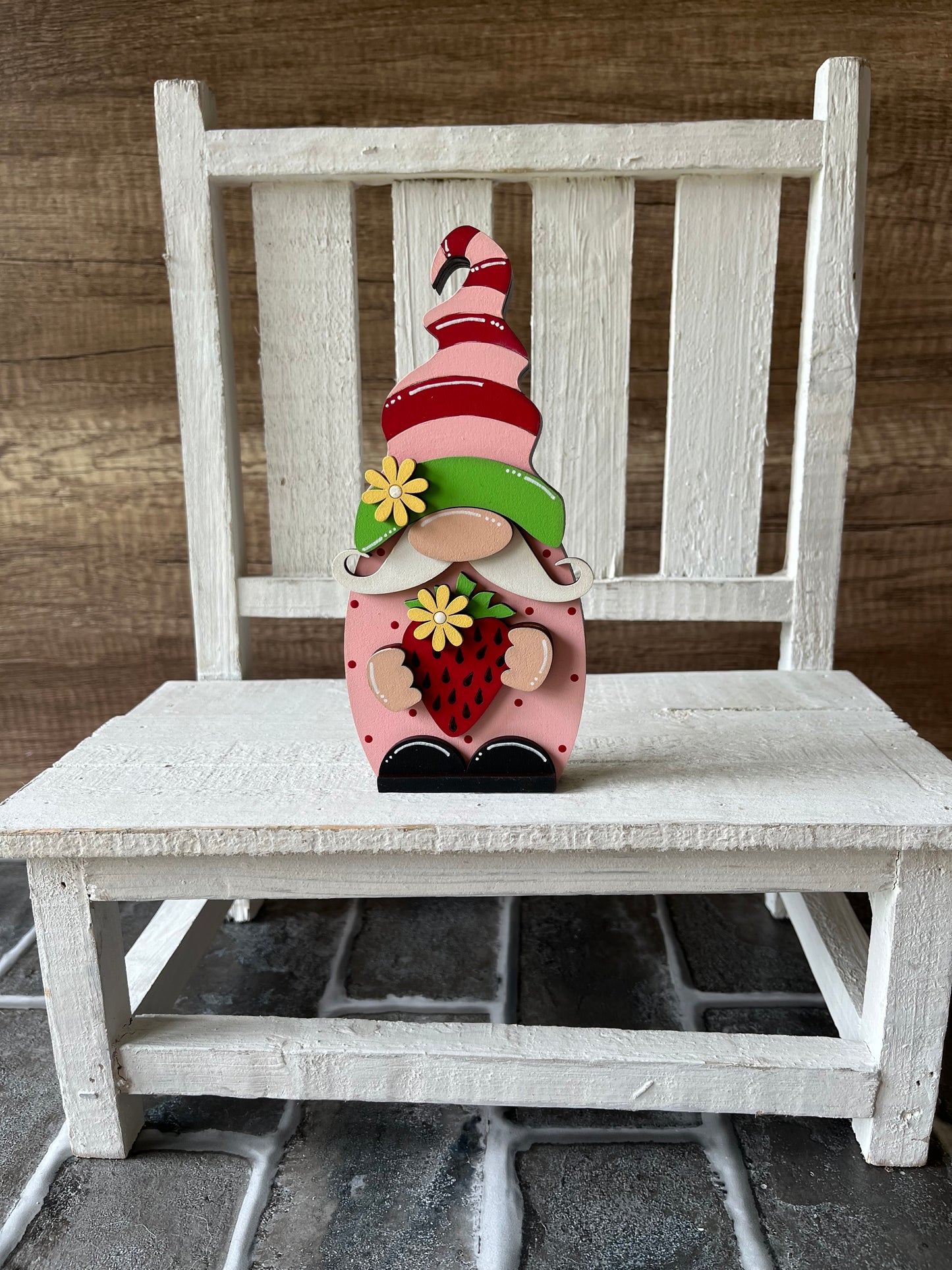 Mini Strawberry Gnome