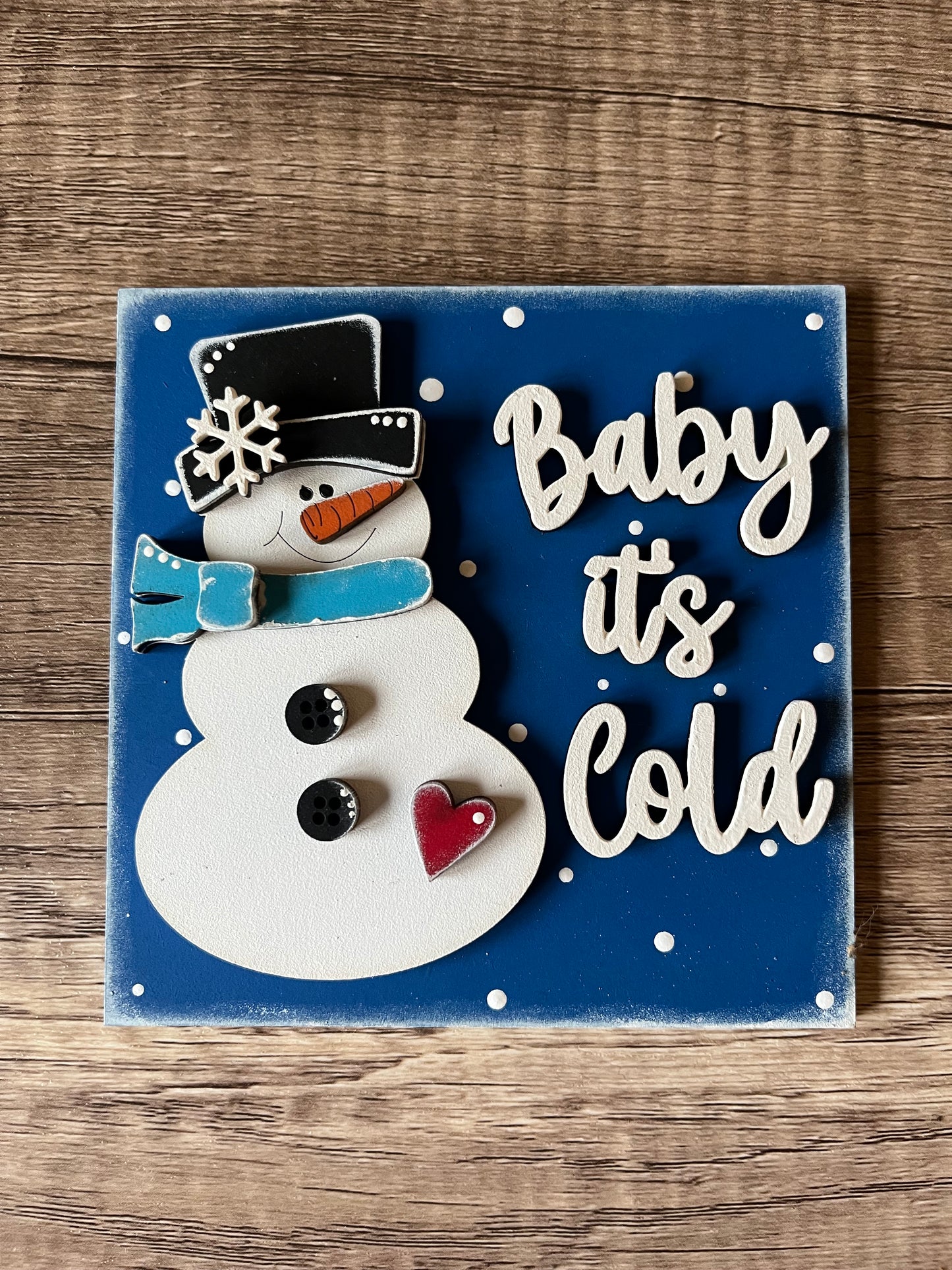 Baby It’s Cold Ladder Tile