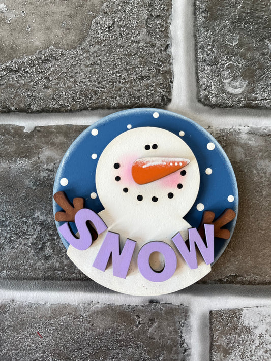 Snowman Seasonal Round