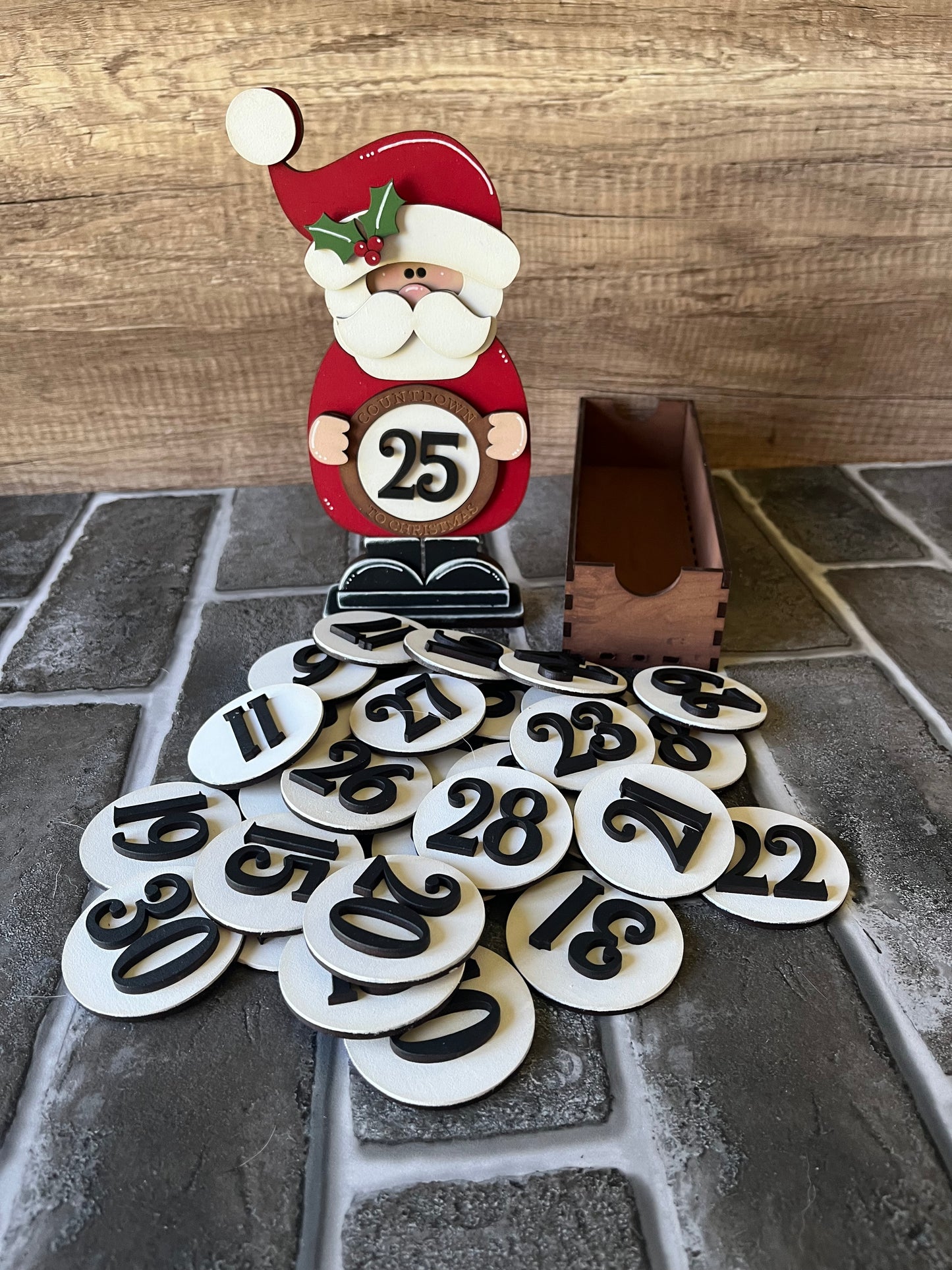 Santa Interchangeable Countdown