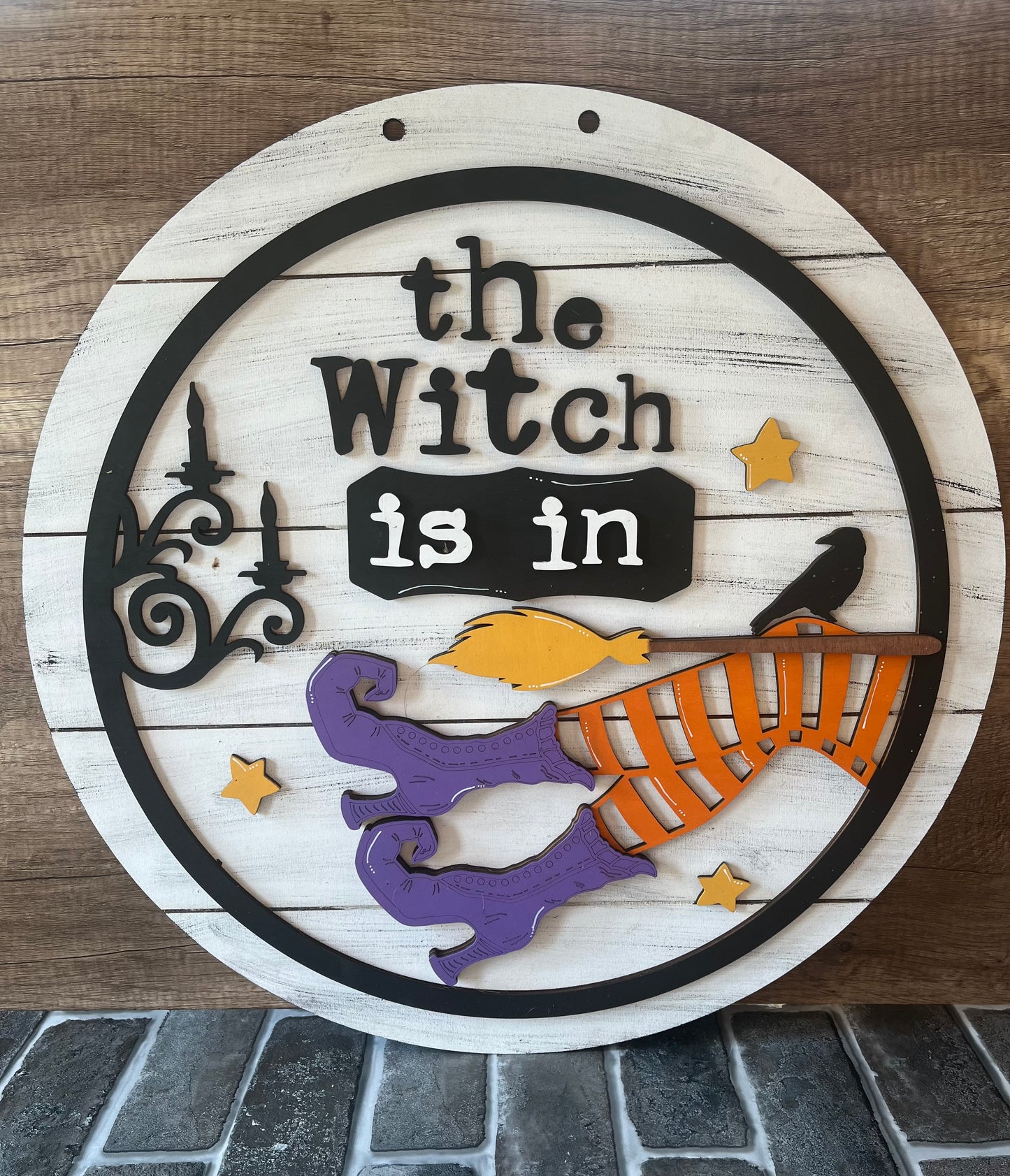 Witch is In Door Hanger