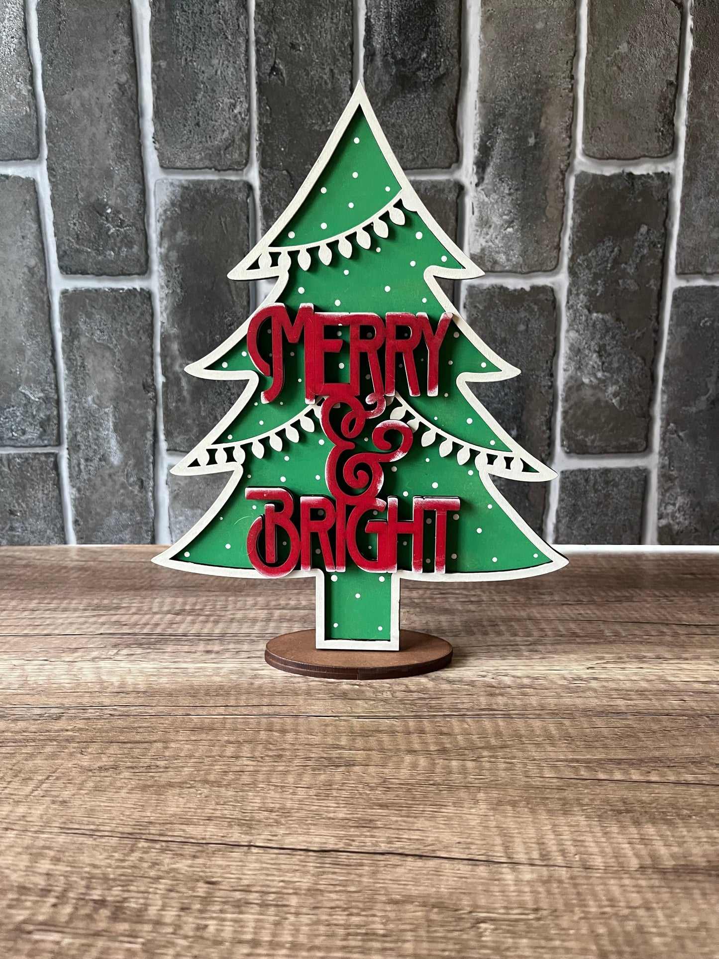 Merry Bright Tree Shelf Sitter