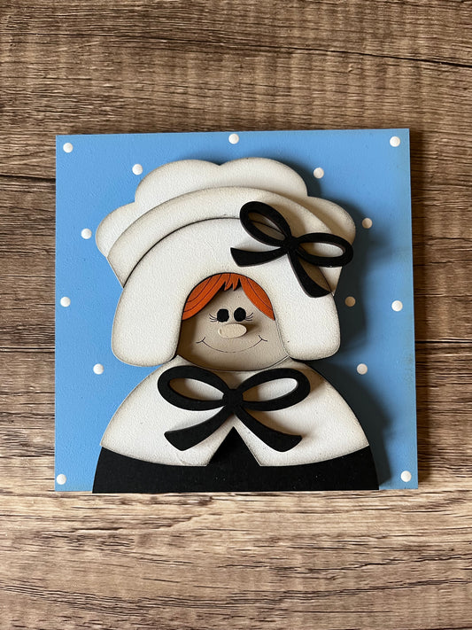 Lady Pilgrim Ladder Tile