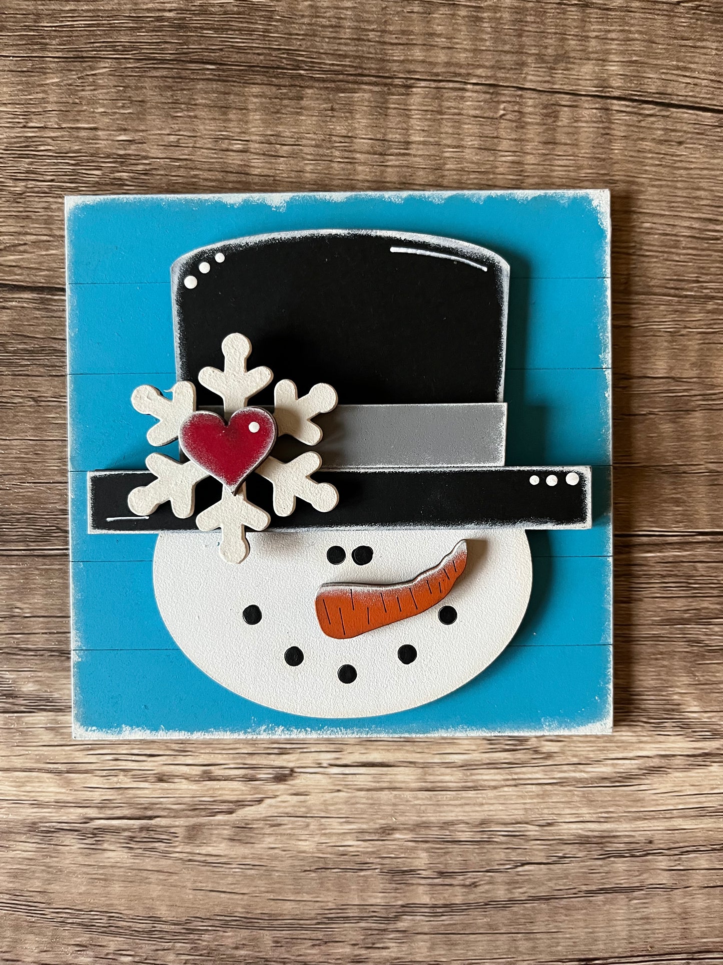 Snowman Ladder Tile
