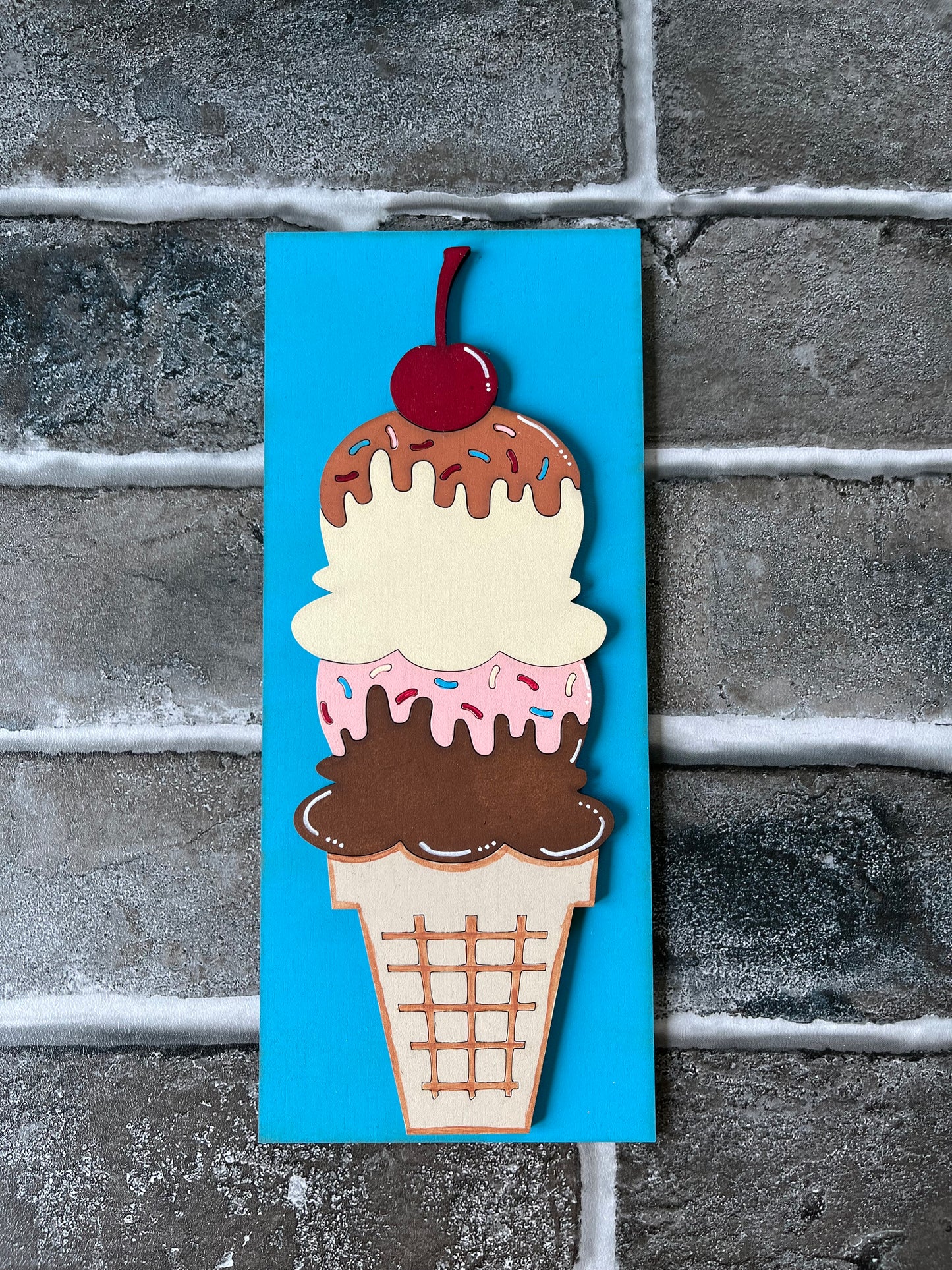 Ice Cream Cone Sign