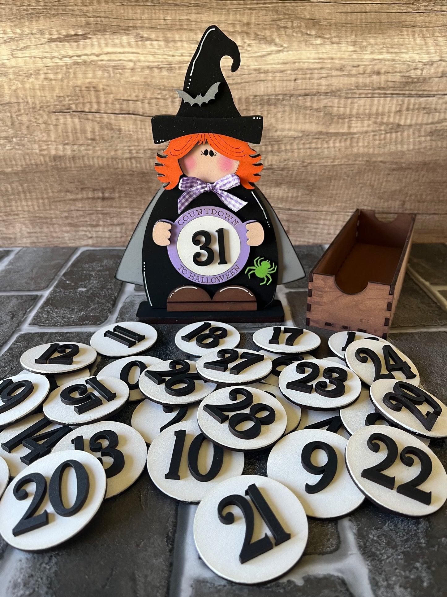 Witch Interchangeable Countdown