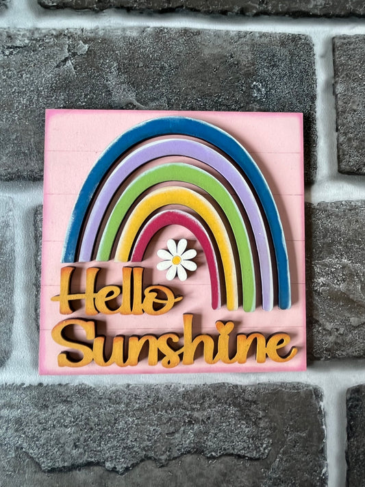Hello Sunshine Ladder Tile