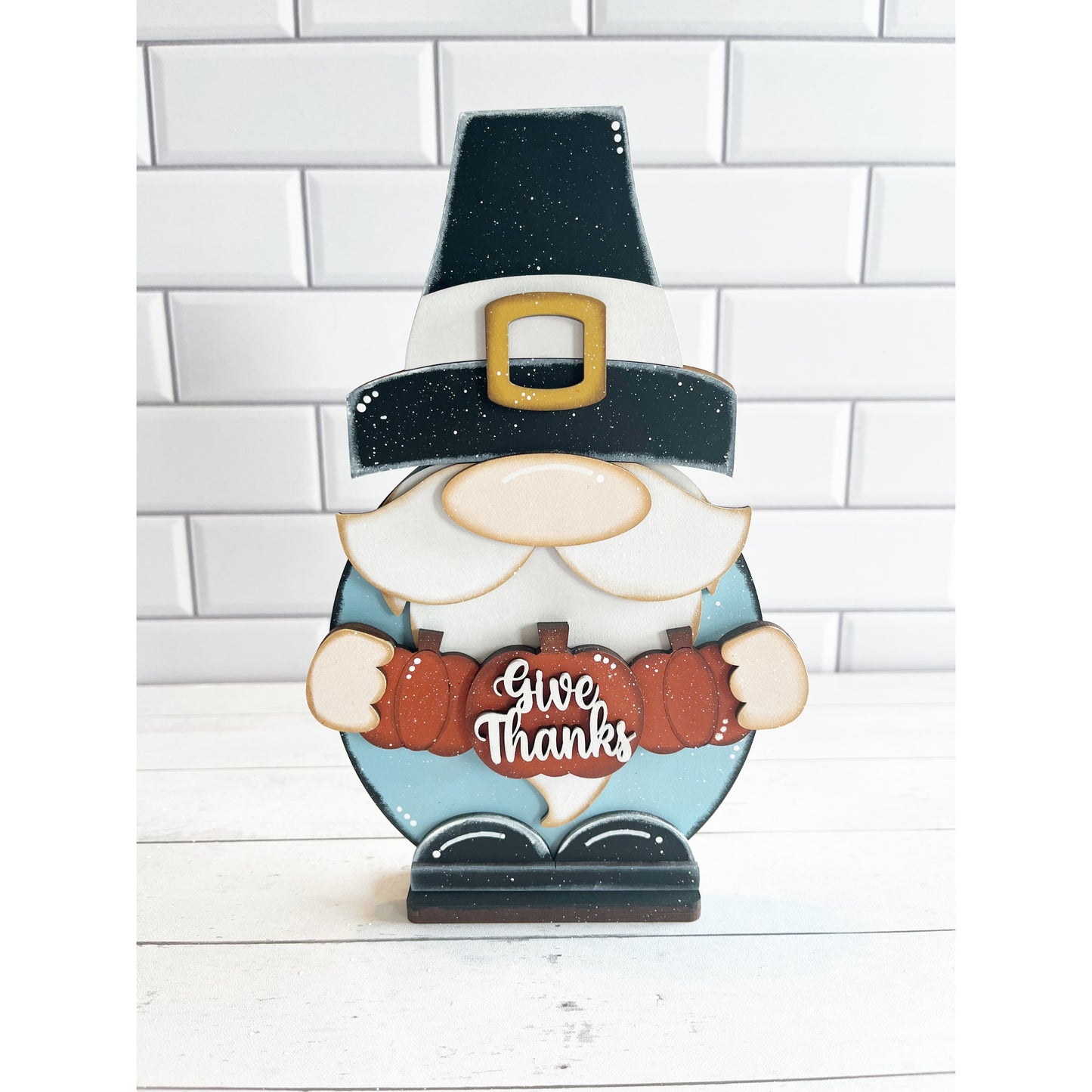 Pilgrim Gnome Shelf Sitter