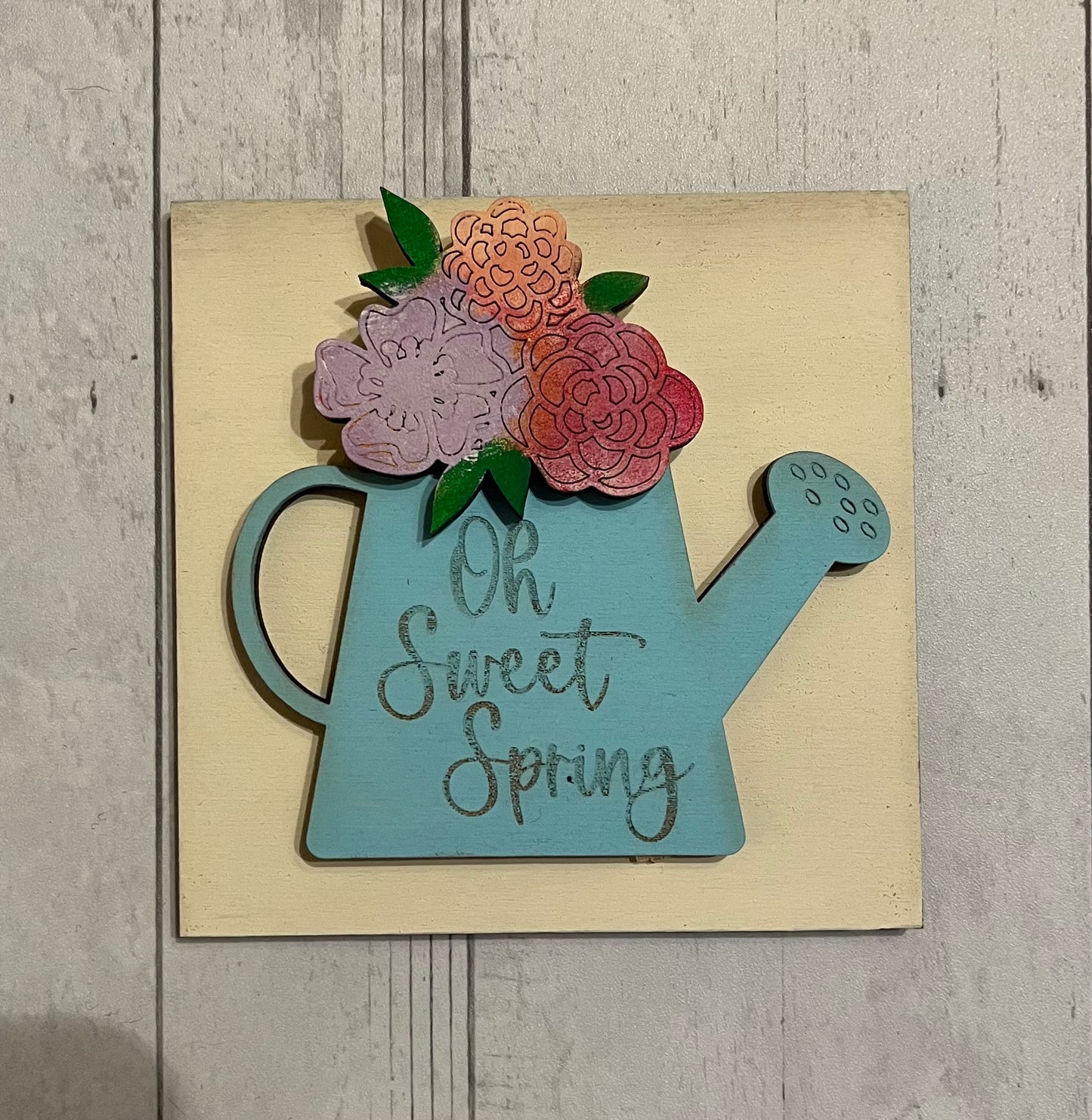 Watering Can Ladder Tile