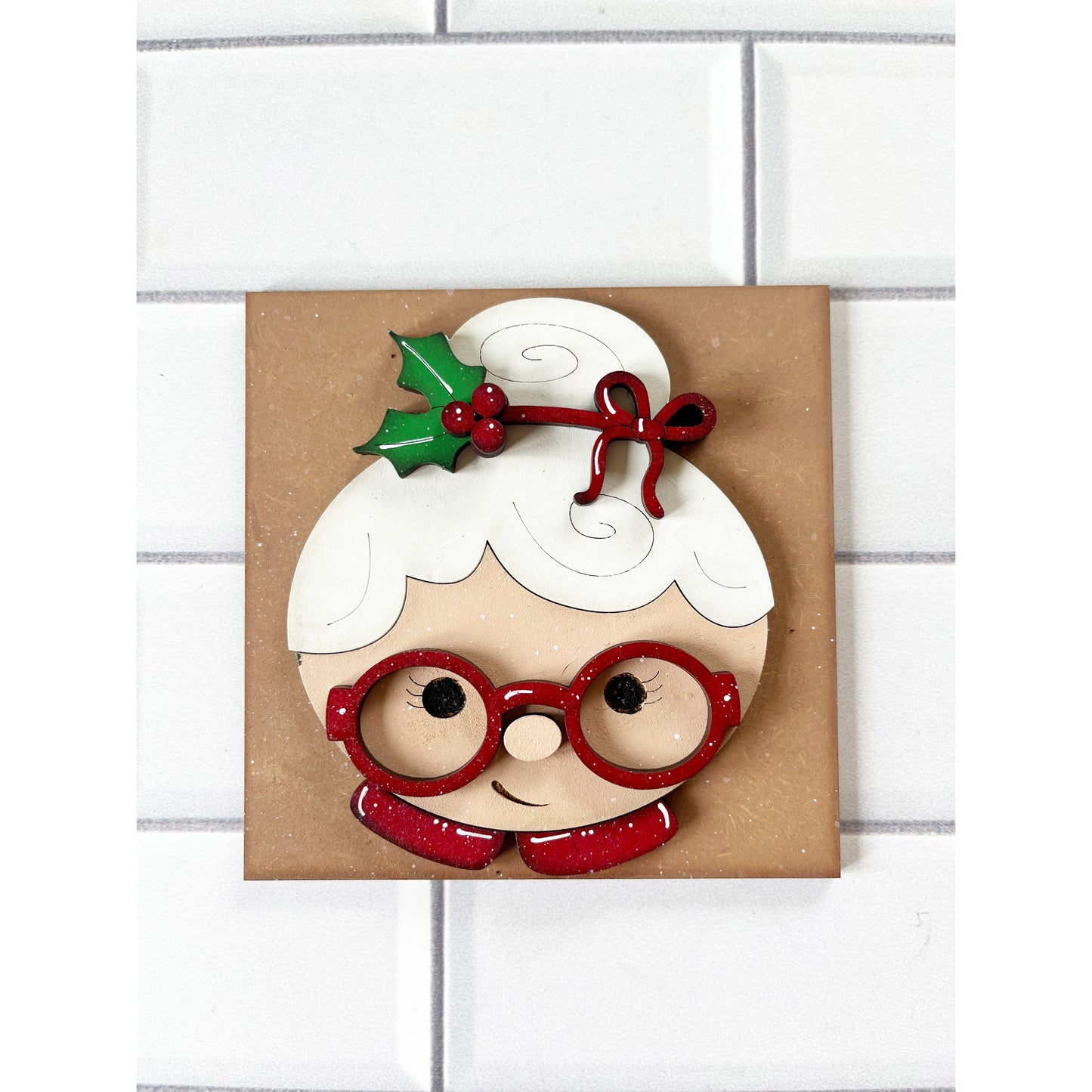 Mrs. Claus Ladder Tile