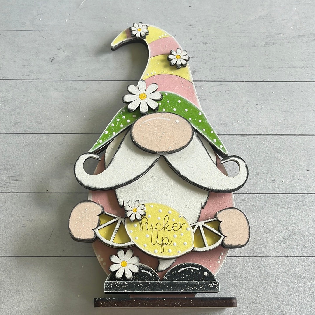 Lemon Gnome Shelf Sitter