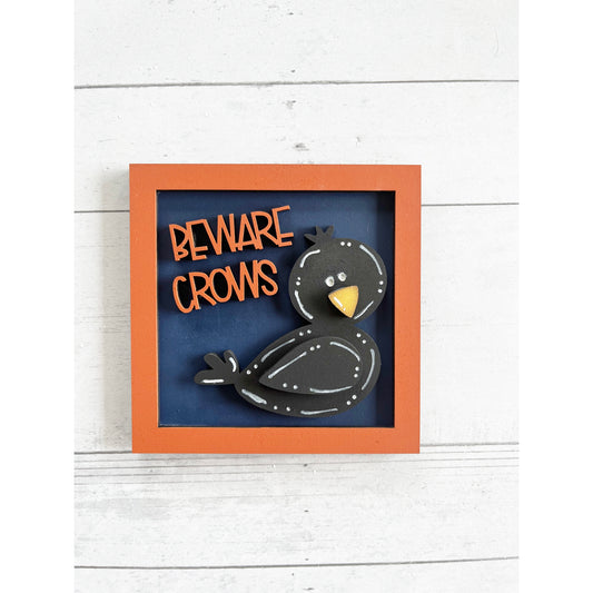 Beware of Crows Ladder Tile