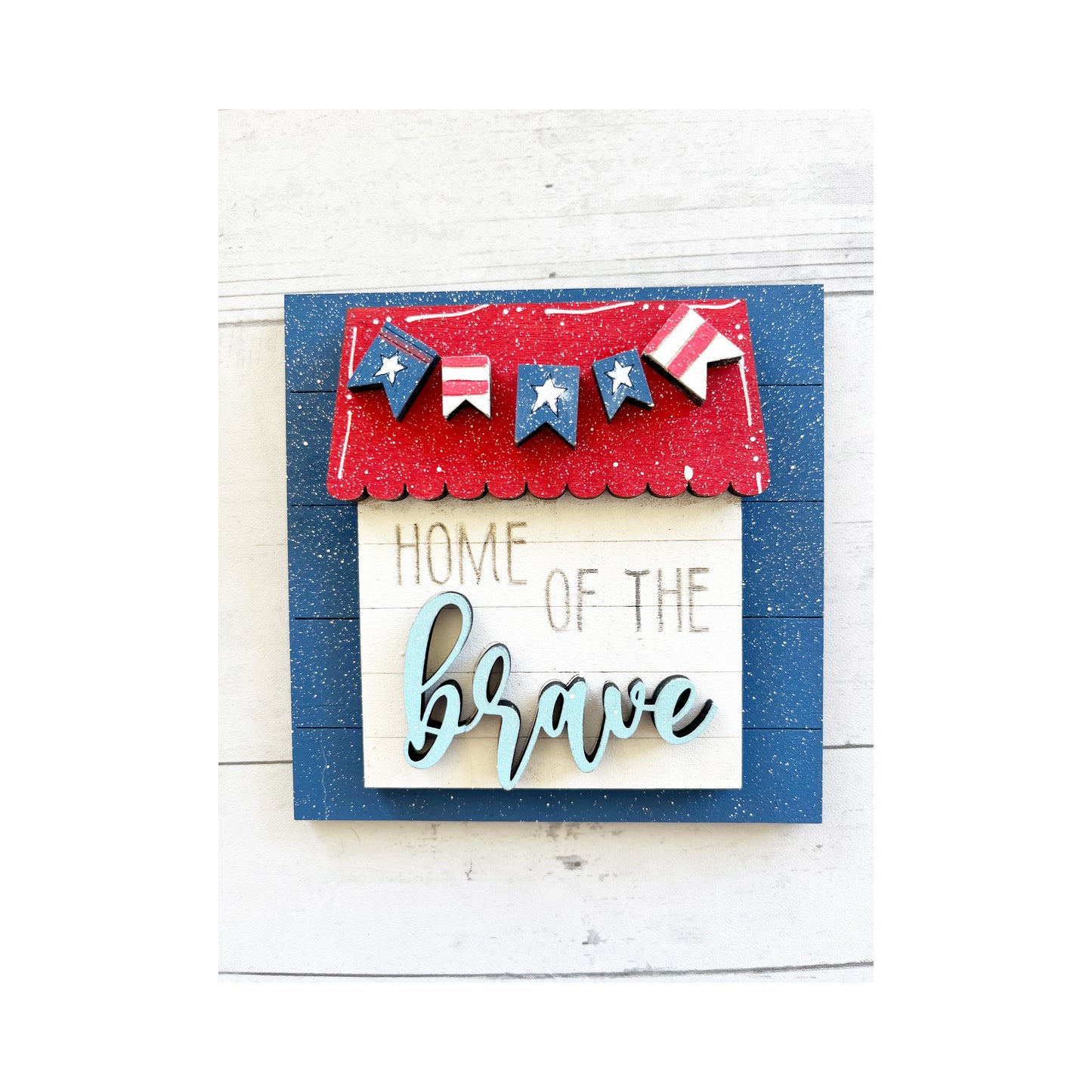 Home of the Brave Ladder Tile