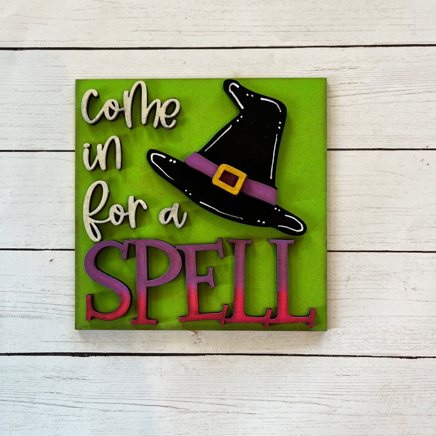 Come In Spell Ladder Tile