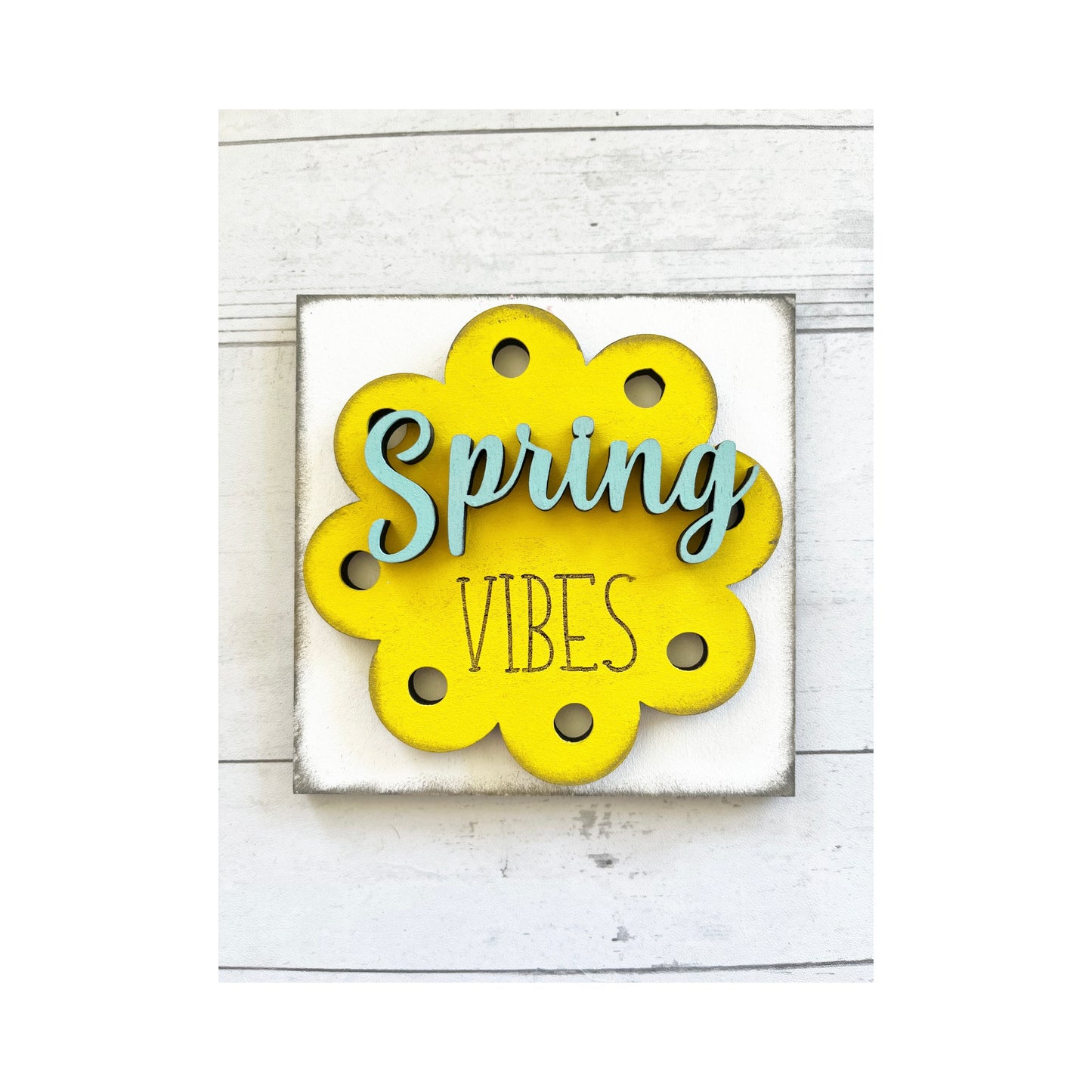 Spring Vibes Ladder Tile