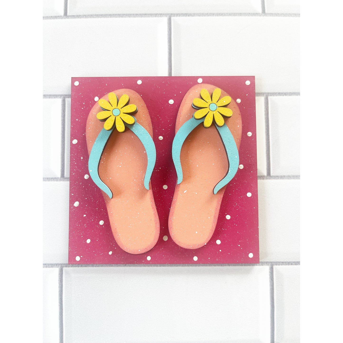 Flip Flops Ladder Tile