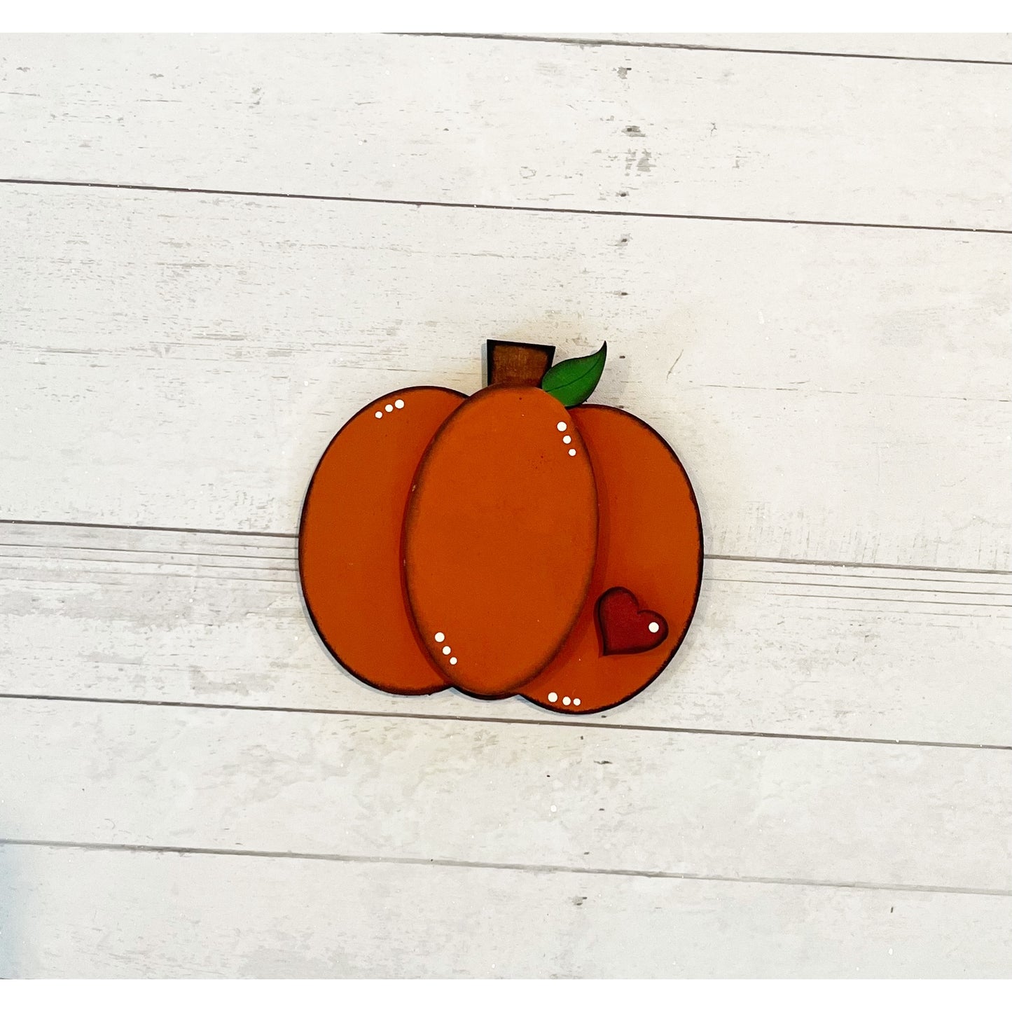 Heart Pumpkin Tiered Tray