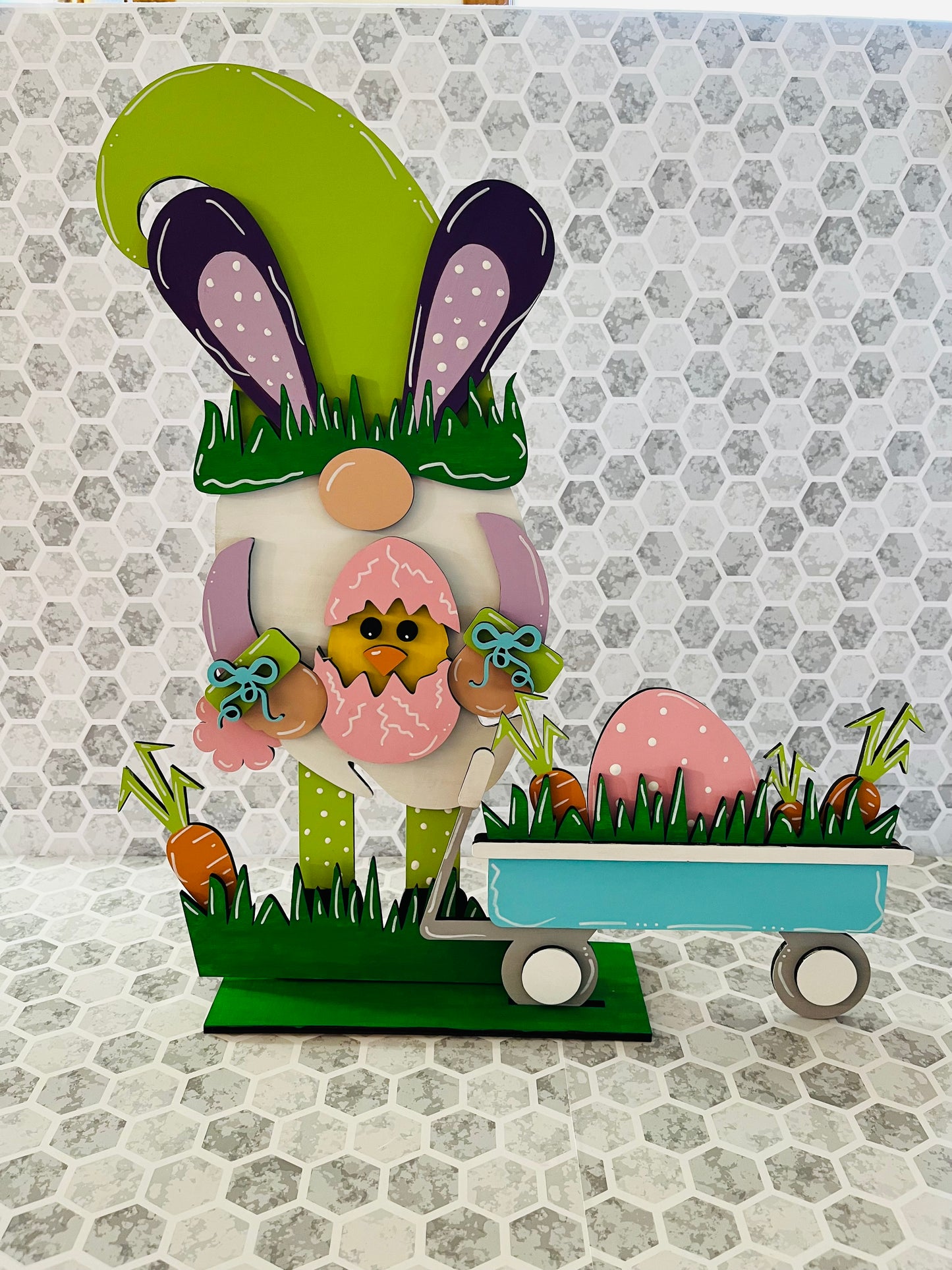 Spring Gnome Shelf Sitter