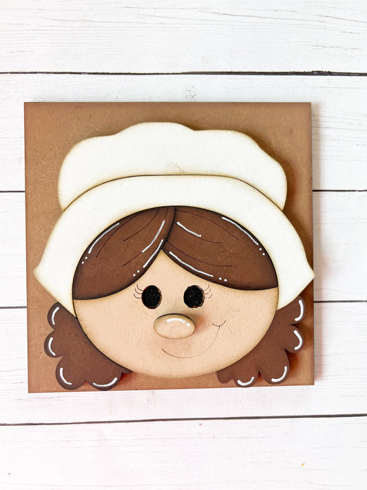 Pilgrim Girl Ladder Tile