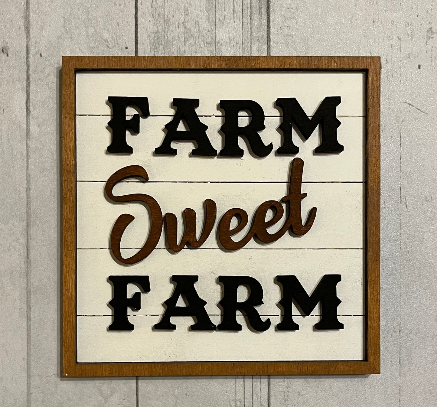 Farm Sweet Farm Ladder Tile