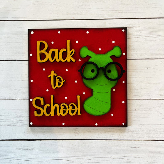 Back to School Ladder Tile